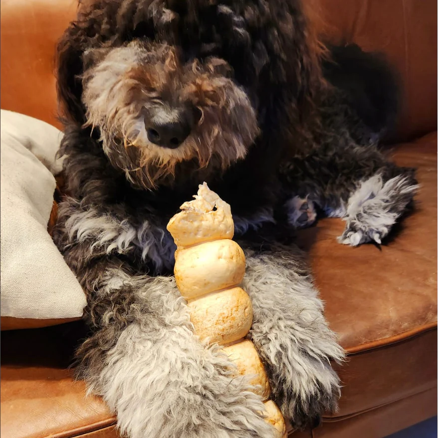 Bully Bunches 10-12 Inch Peanut Butter Cheek Roll - Image 4