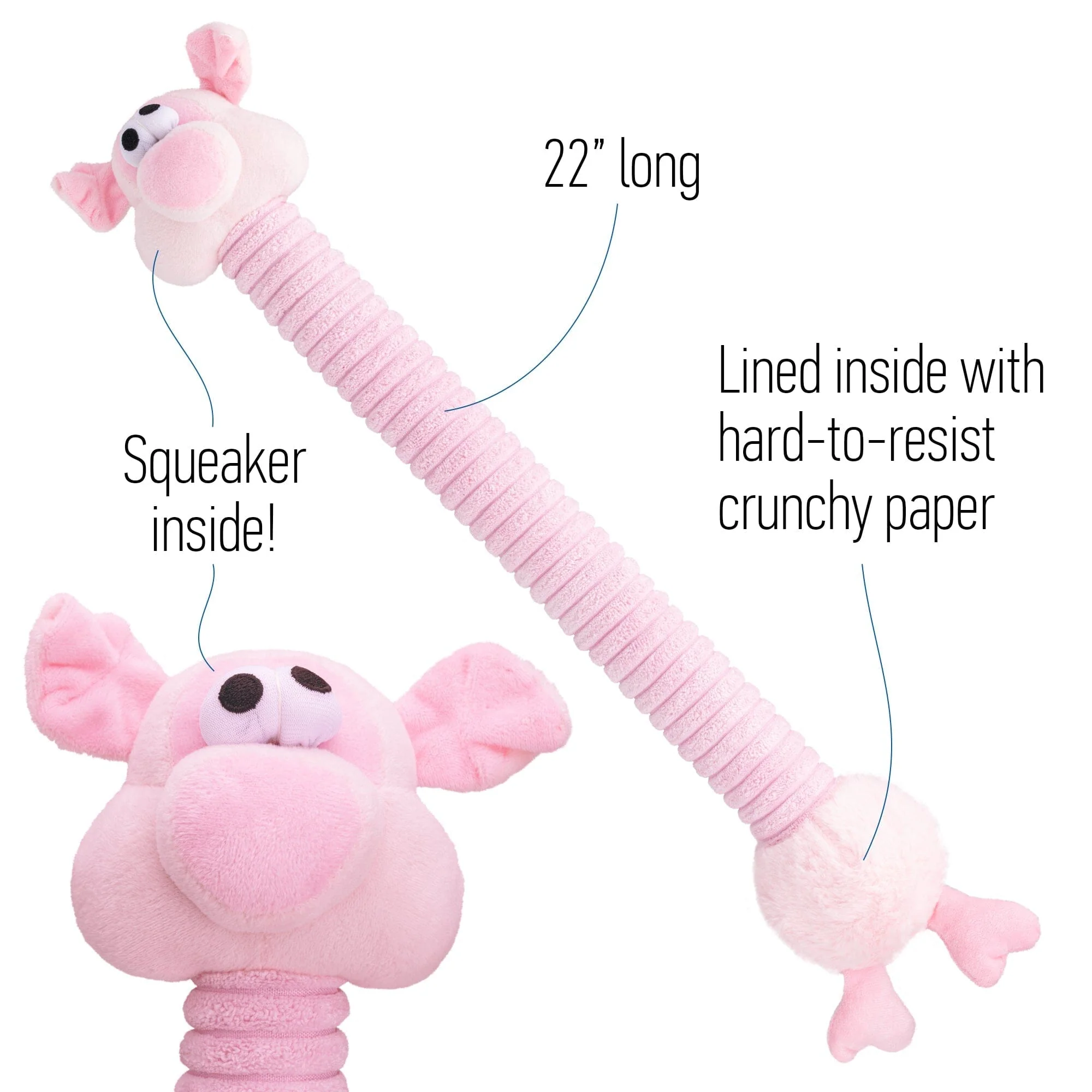 22" Long Plush Dog Toy - Image 5