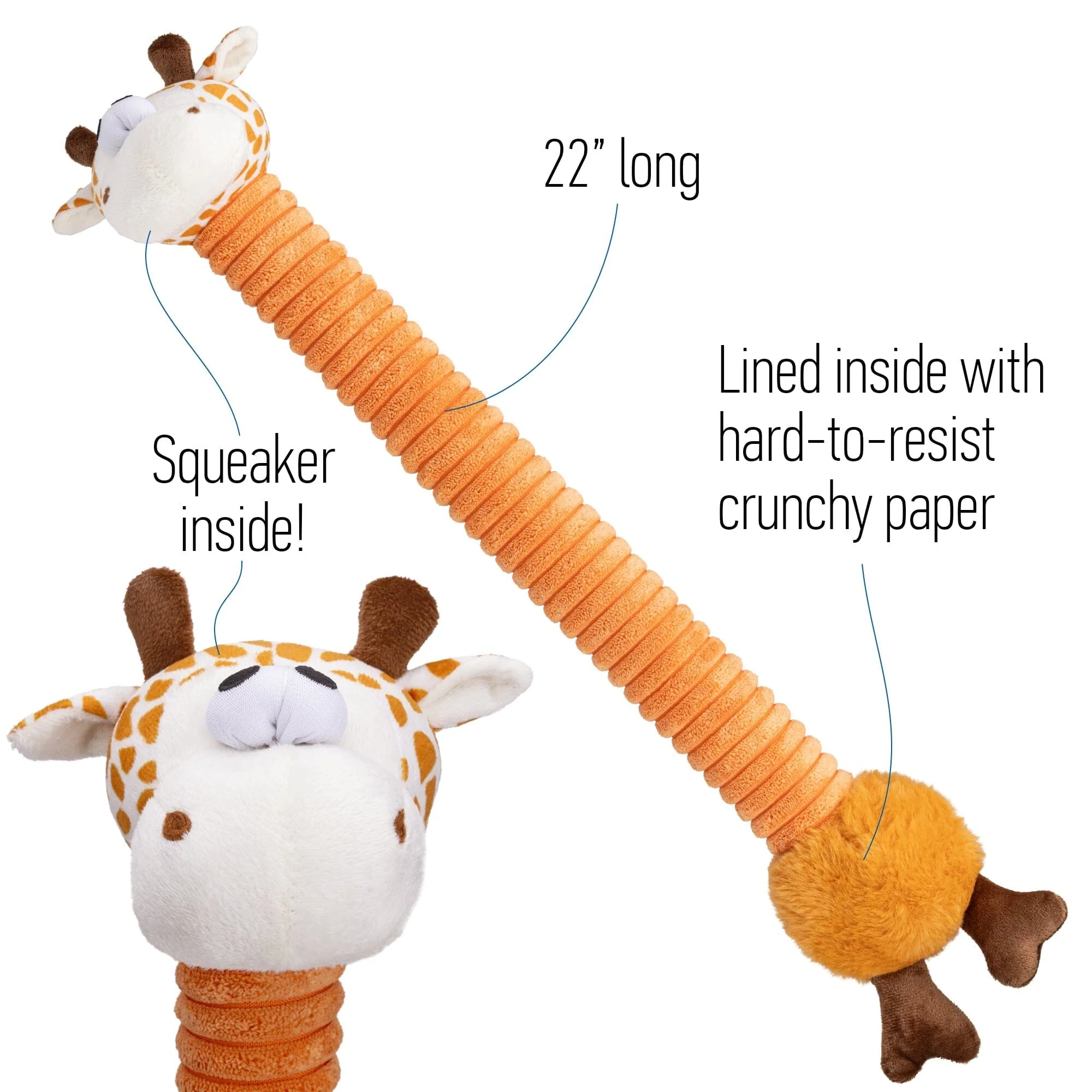 22" Long Plush Dog Toy - Image 7