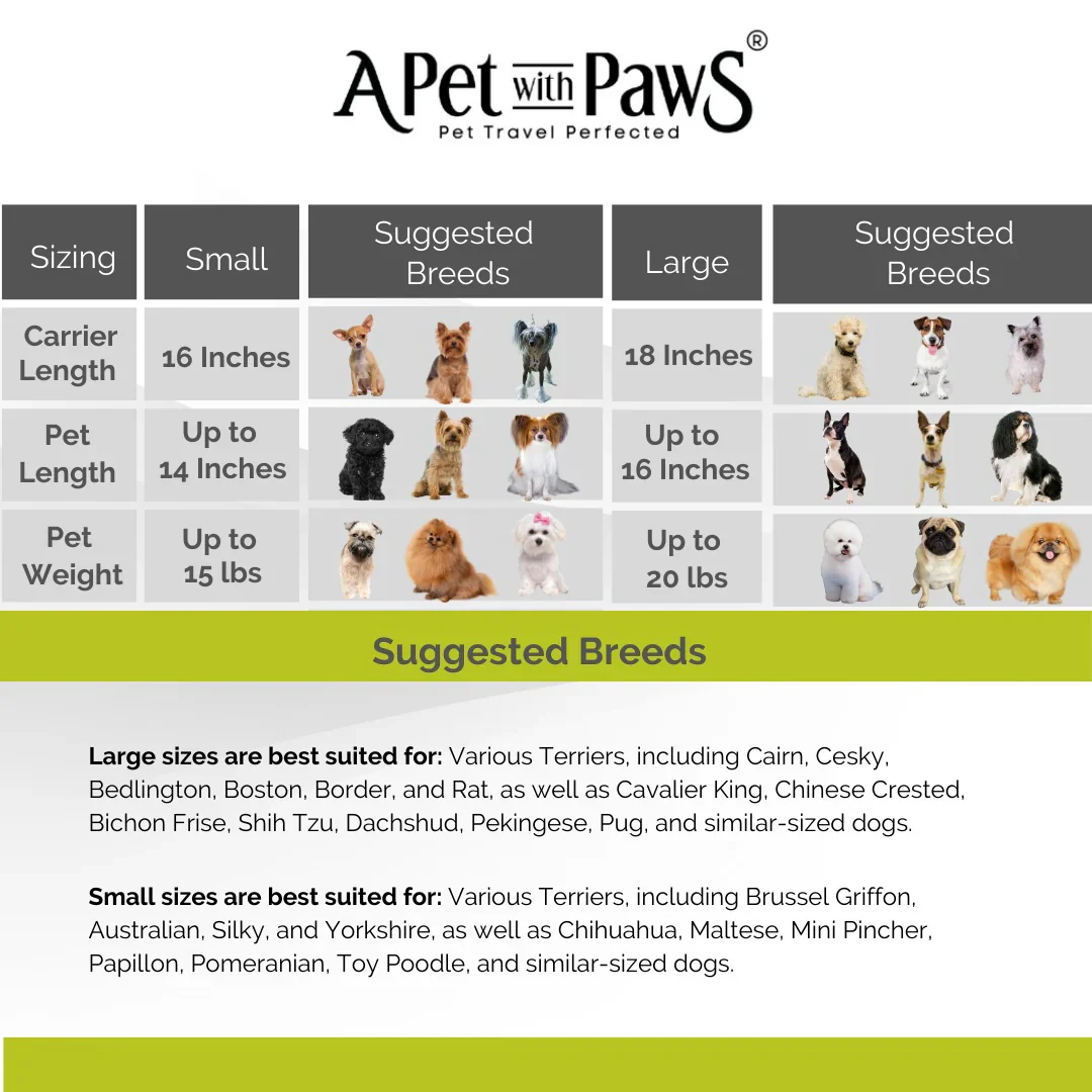 A Pet with Paws® Madison Carrier With Pet Trek Wheelbase - Image 2