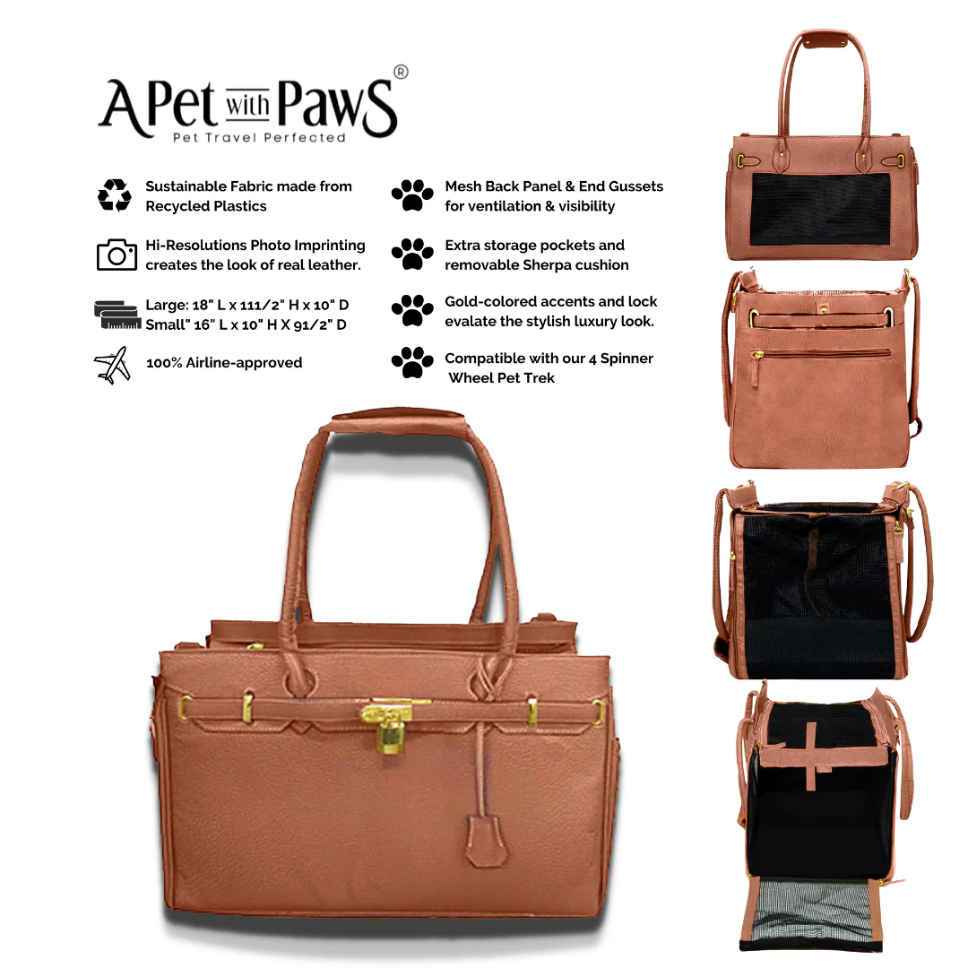 A Pet with Paws® Madison Carrier With Pet Trek Wheelbase - Image 4