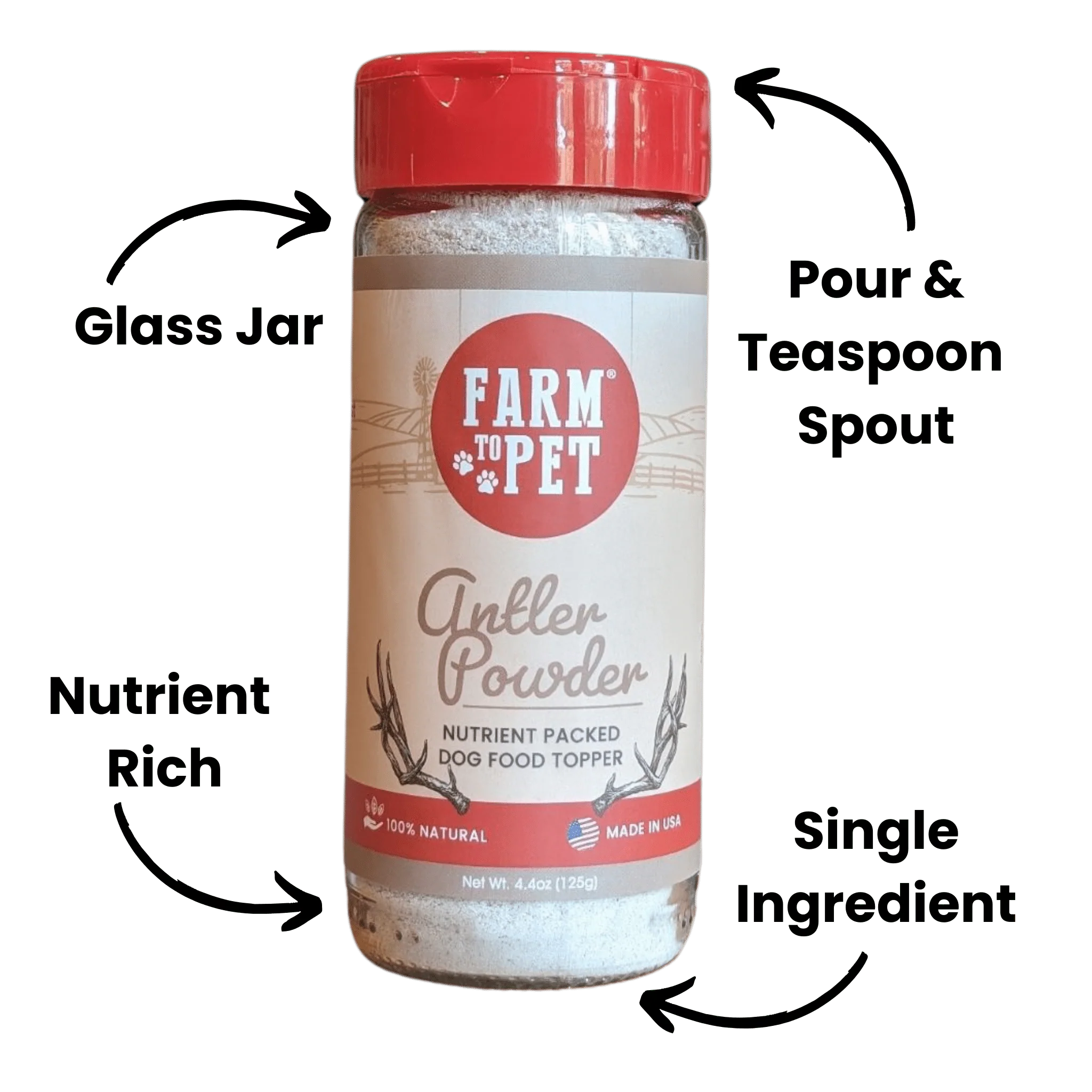 Antler Powder Dog Food Topper - Image 4