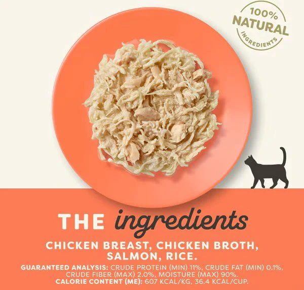 Applaws Chicken Breast & Salmon in Broth Wet Cat Food (2.12oz) - Image 3