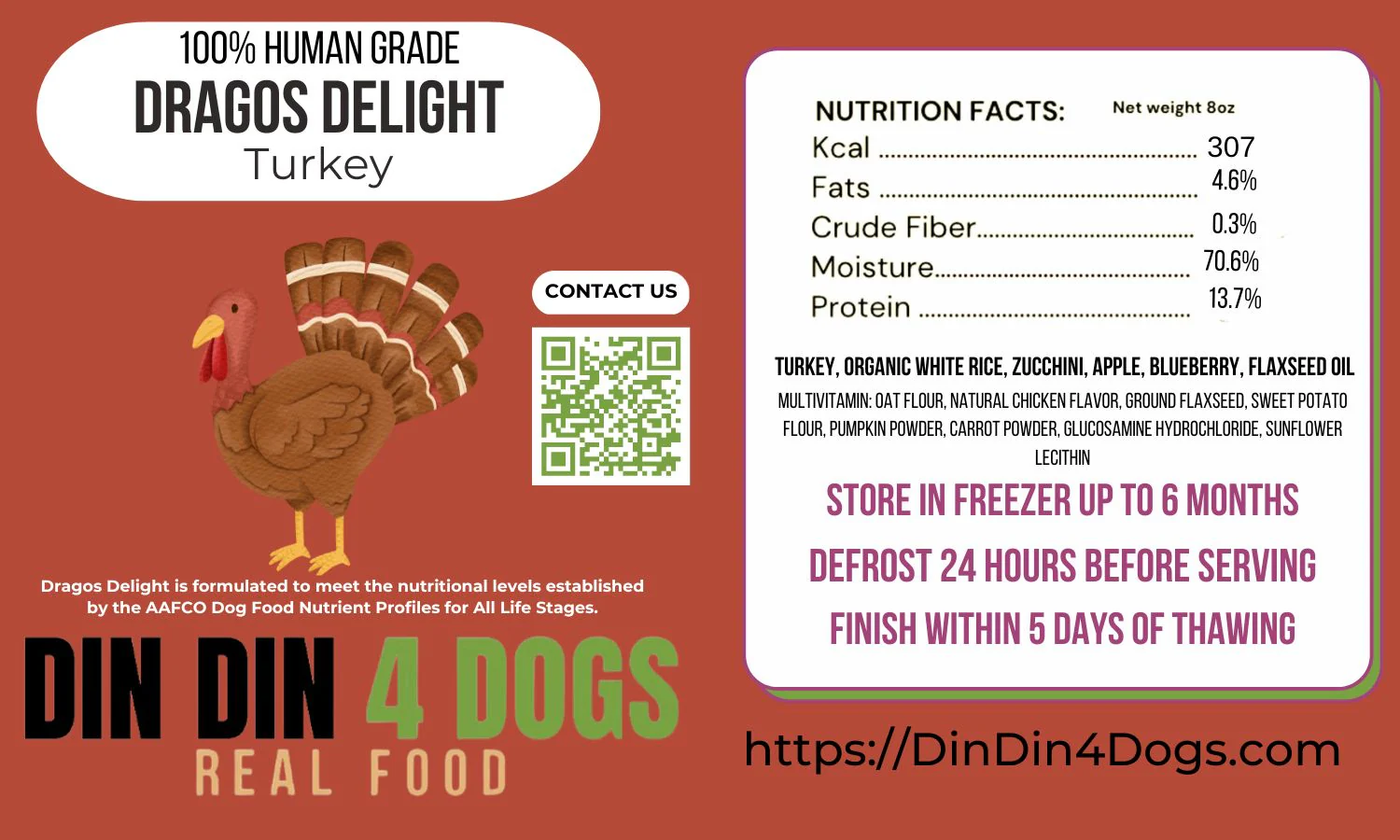 Beef and Chicken Combo - case includes 24, 8oz meals - Image 7