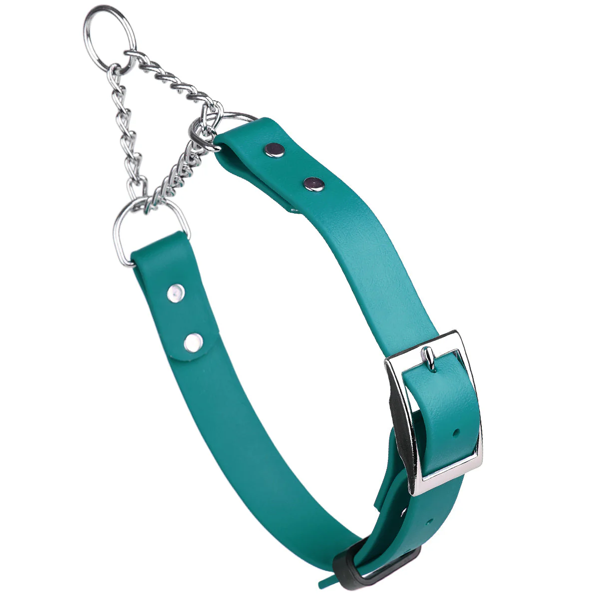 Biothane Adjustable Martingale Collar with Metal Buckle - Image 12