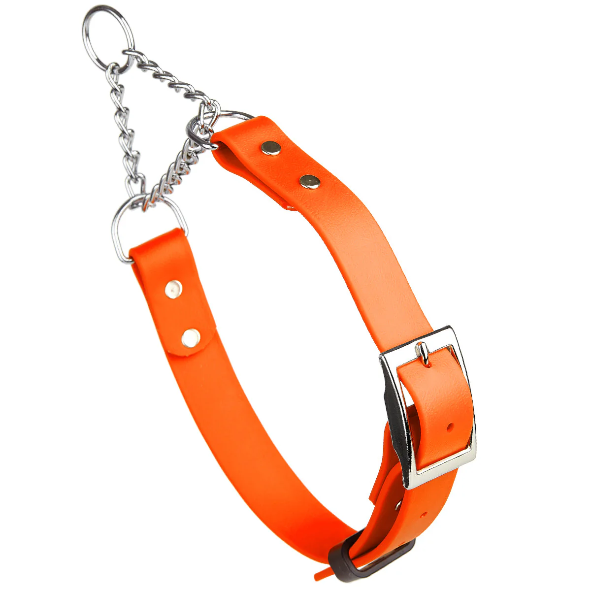 Biothane Adjustable Martingale Collar with Metal Buckle - Image 14