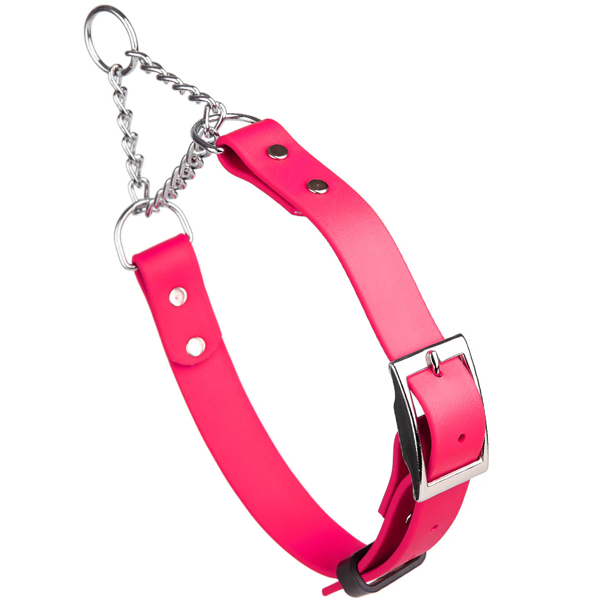 Biothane Adjustable Martingale Collar with Metal Buckle - Image 18