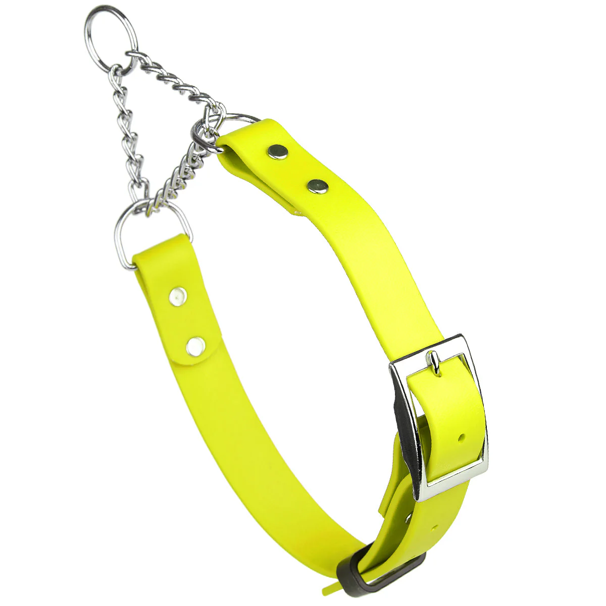 Biothane Adjustable Martingale Collar with Metal Buckle - Image 19