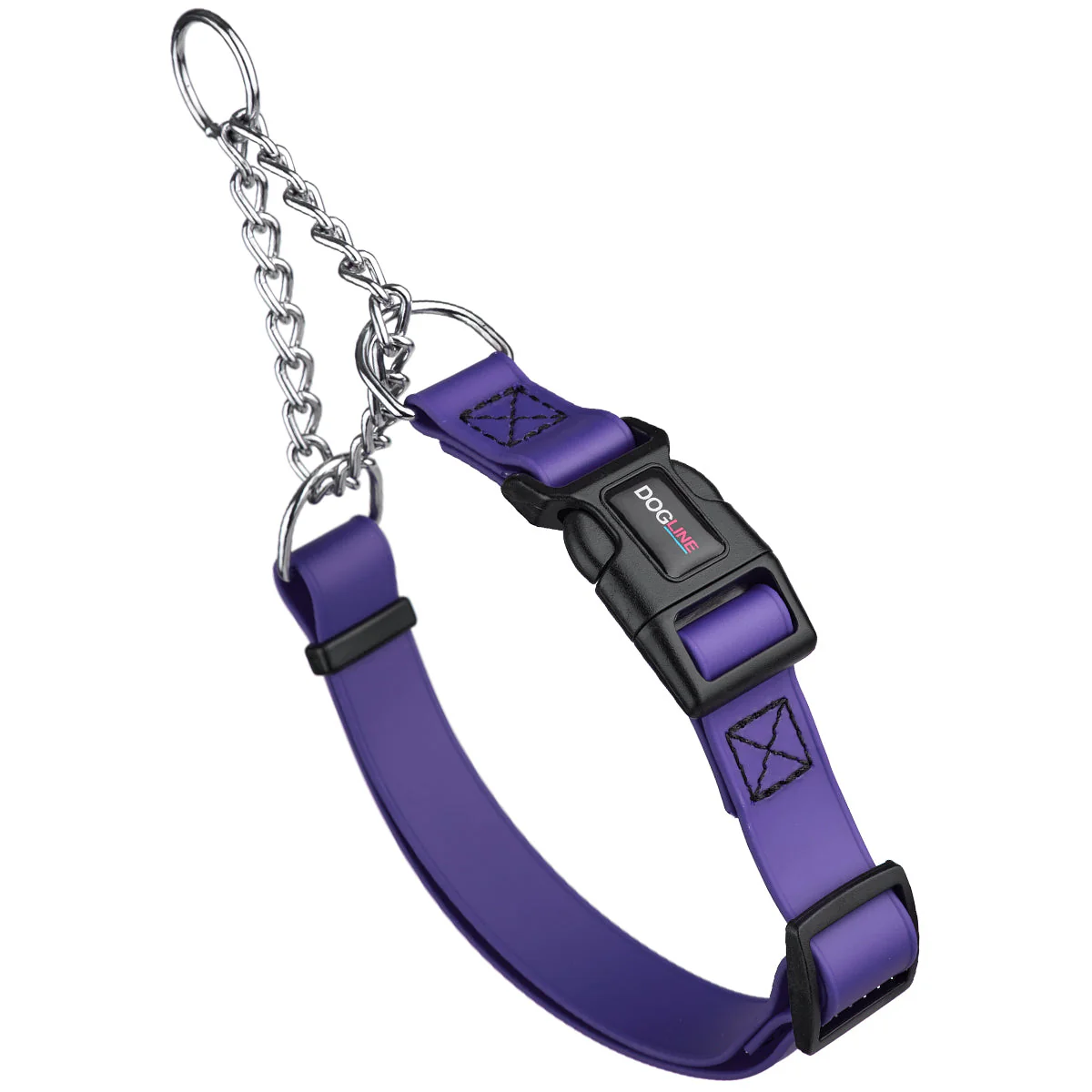 Biothane Adjustable Martingale Collar with Quick Release Buckle - Image 23