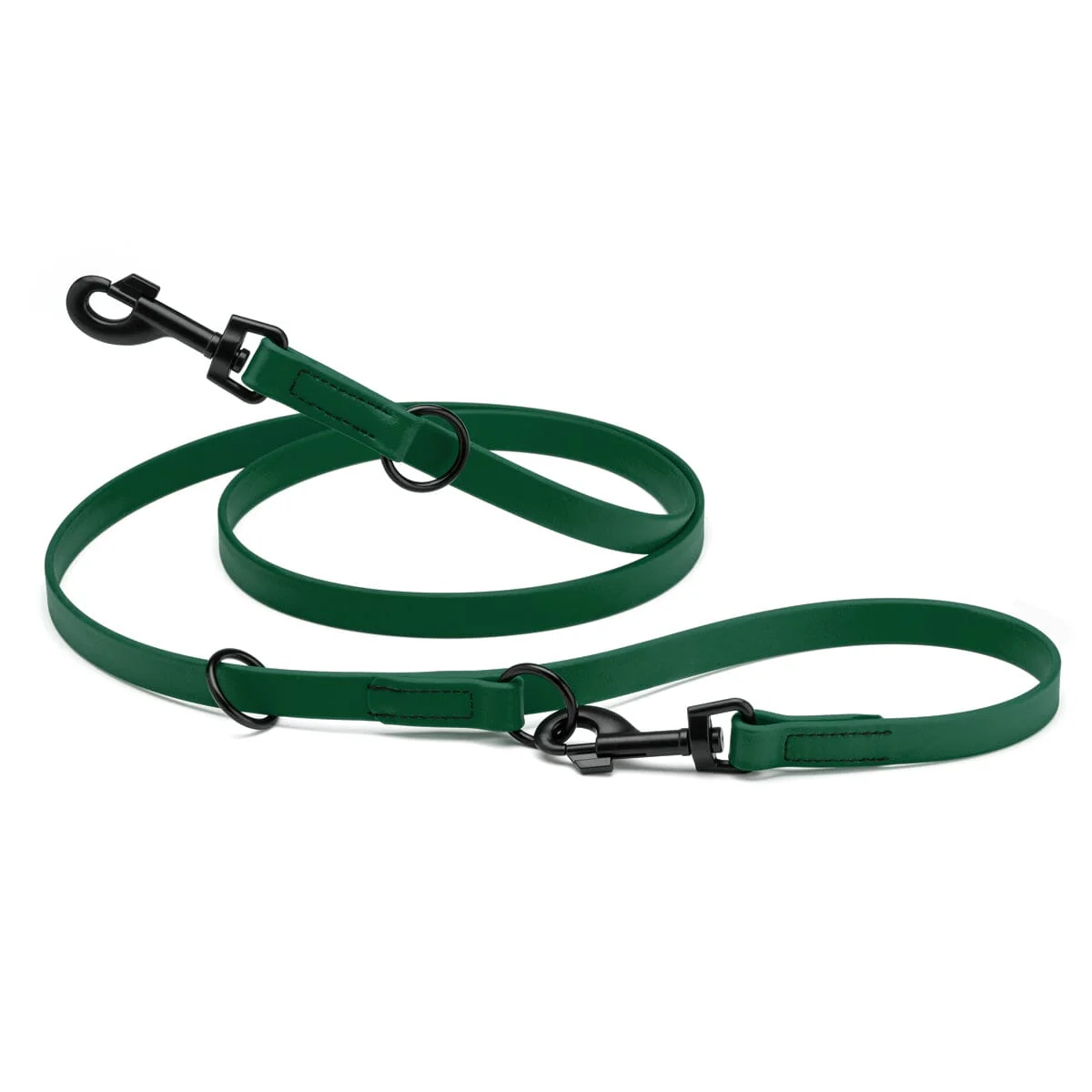 Biothane Adjustable Multi-Purpose Dog Leash with Black Hardware, 7FT - Image 12