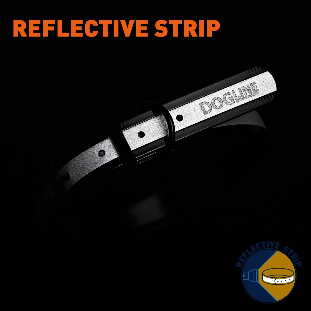 Biothane Translucent Reflective Dog Collar - Image 12