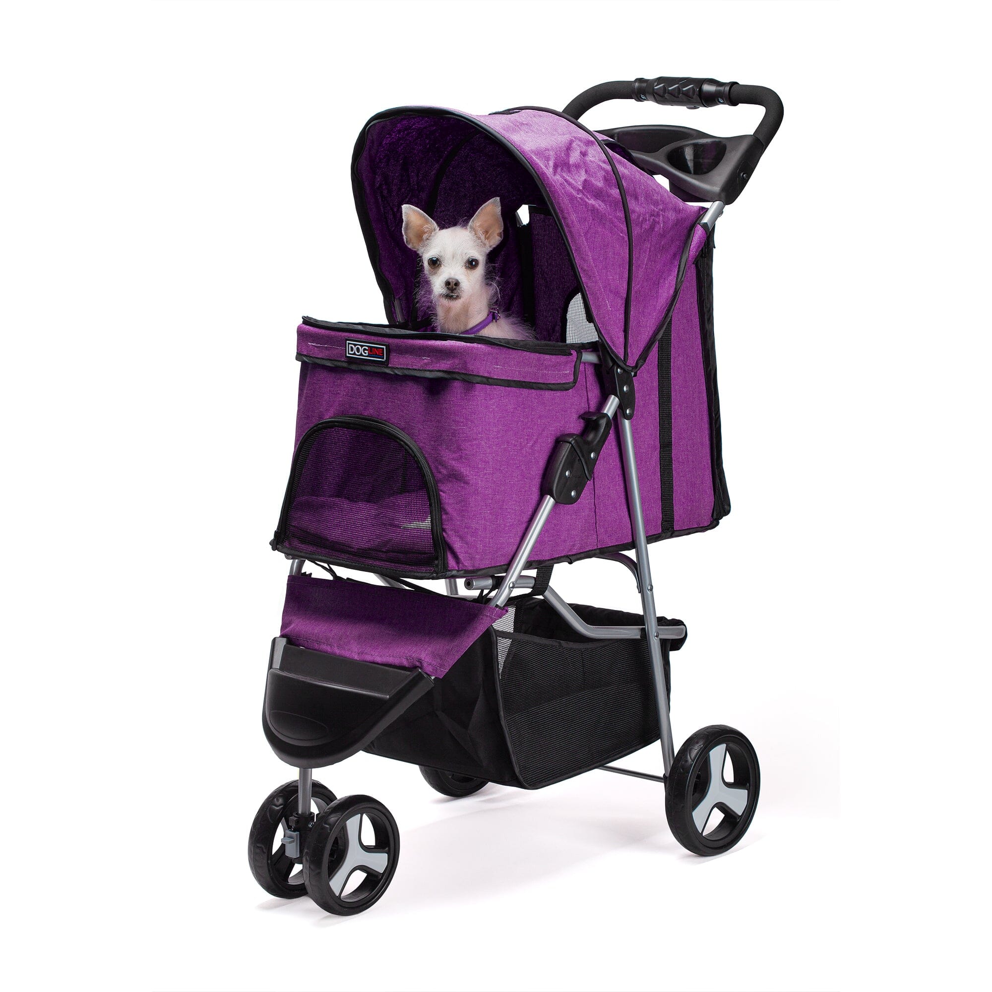 Casual Pet Stroller with a Removable Cup Holder - Image 3