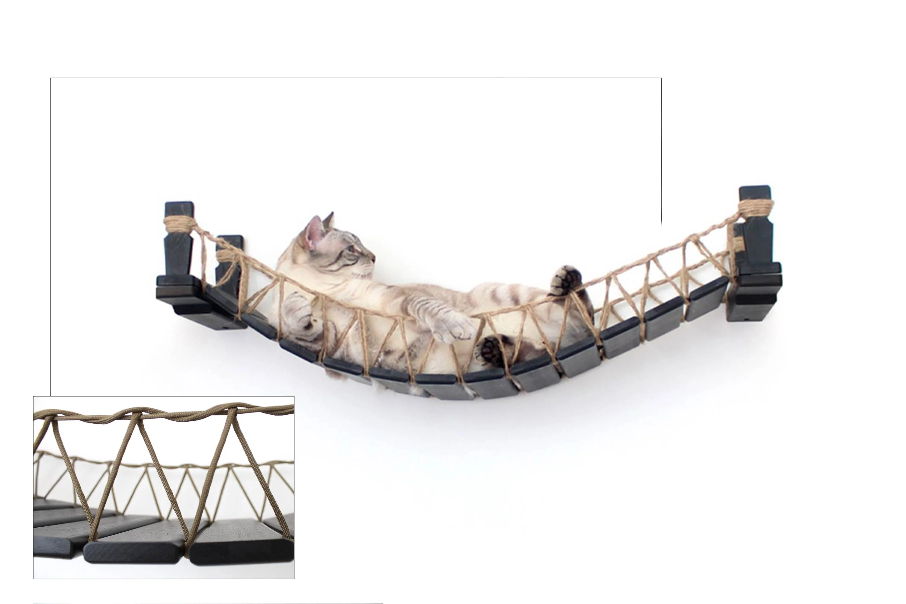 Catastrophic Creations Cat Bridge for Wall - Image 24