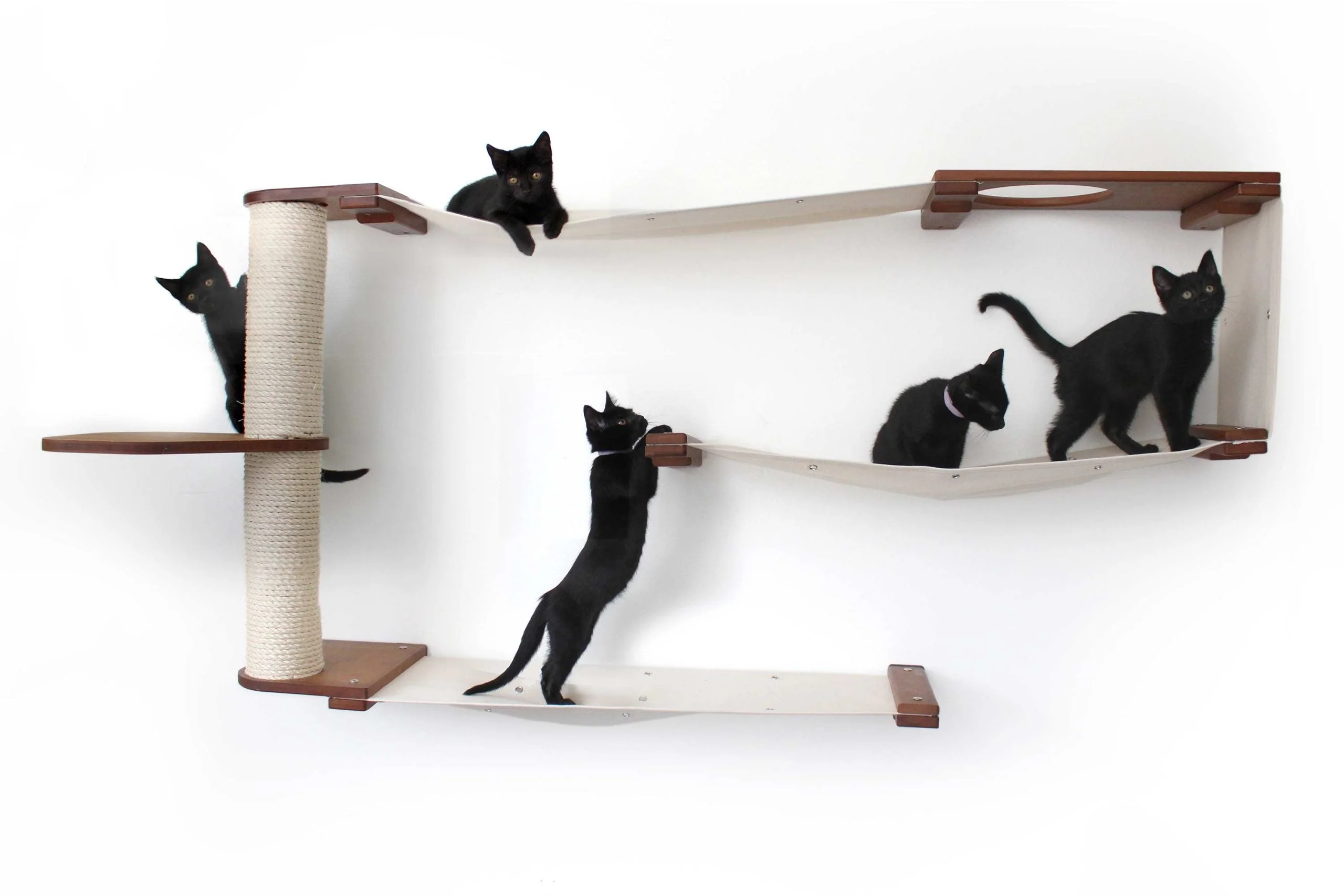 Catastrophic Creations Cat Maze Wall - 3 Tier Cat Tree - Image 20
