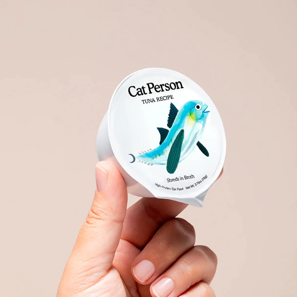 Cat Person Cat Shredded Tuna In Broth 2.75oz - Image 2