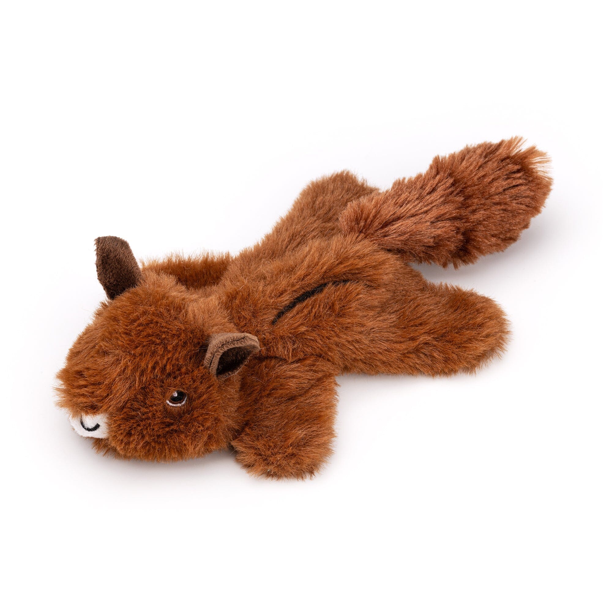 Crinkle Flat Dog Toy with Squeaker - Image 7
