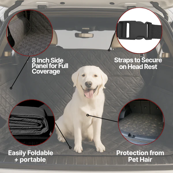 Formosa Covers Deluxe Padded Cargo Liner  52"W x 93"L in Black - Image 3