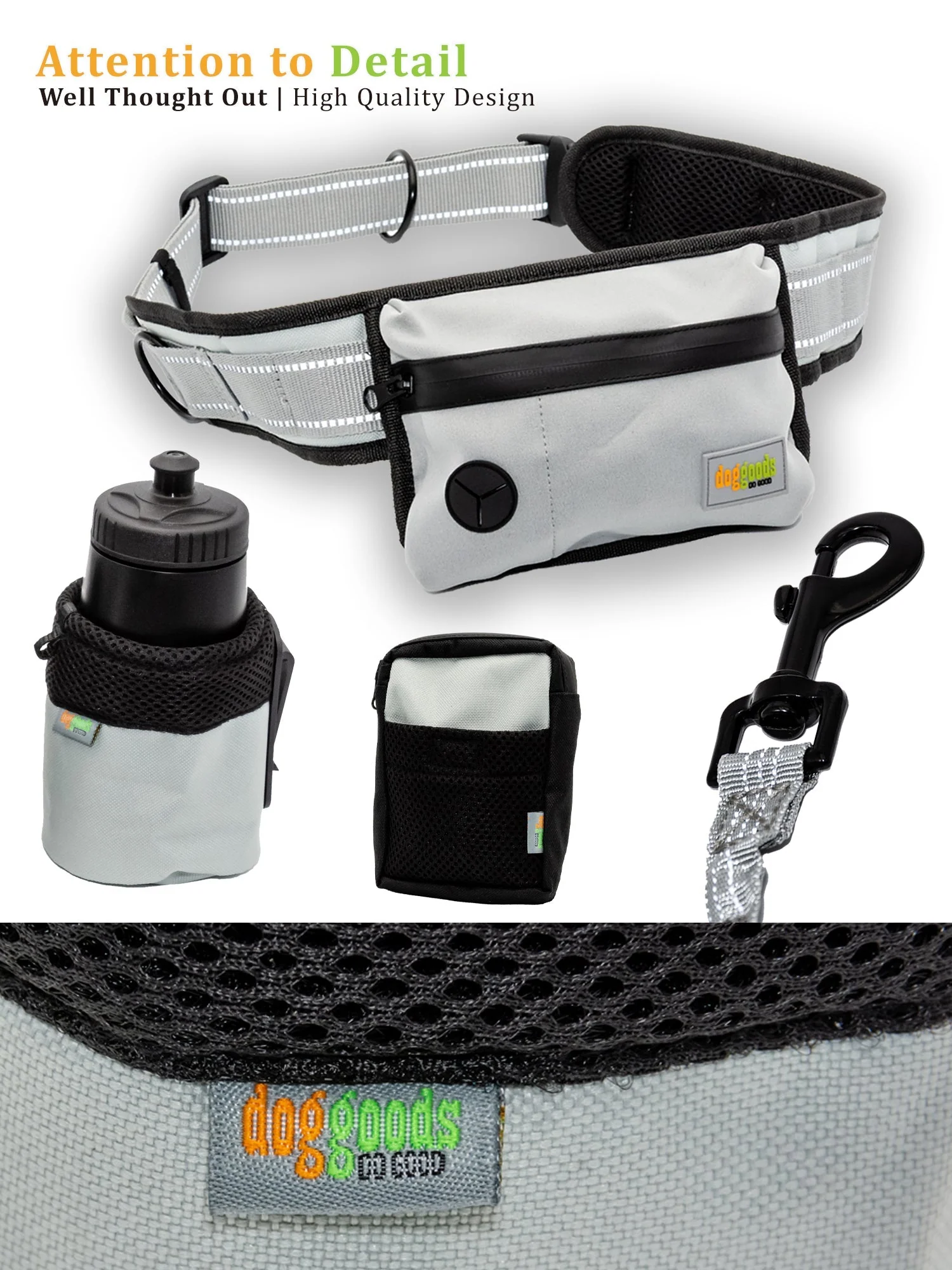 Dog Leash Fanny Pack (The Everything Leash) by DogGoods ™ - Image 7