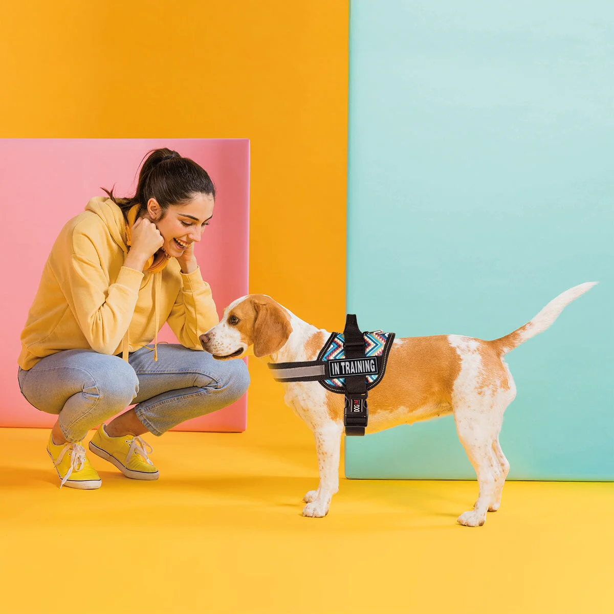Dogline 3D Rubber Removable Patches for Dog Harness and Vest - Image 4