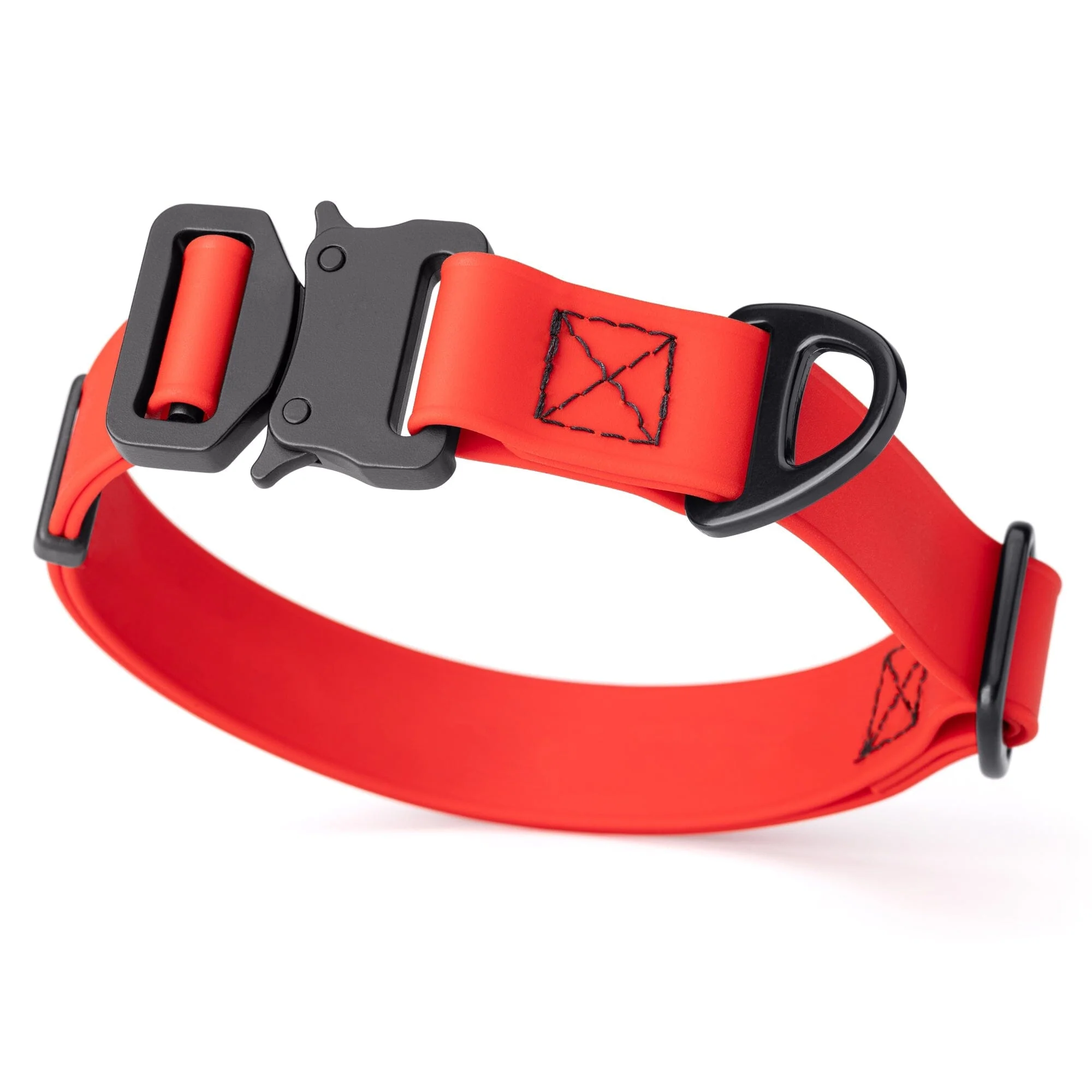 Dogline BioThane Dog Collar with Stab-Lock Quick Release Buckle - Image 32