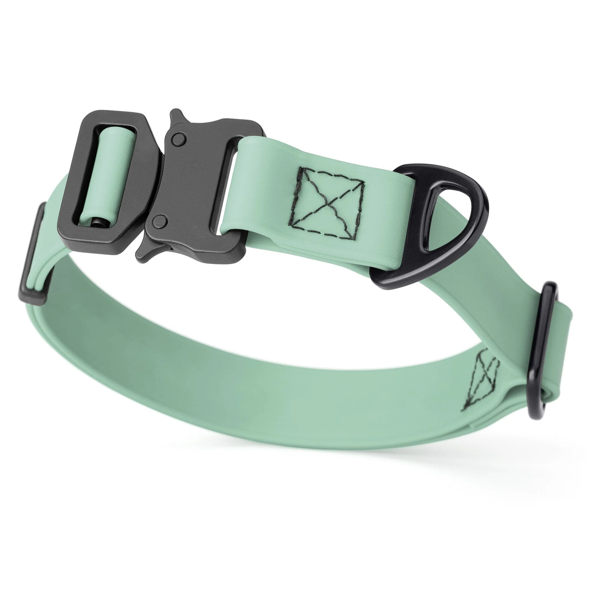 Dogline BioThane Dog Collar with Stab-Lock Quick Release Buckle - Image 41