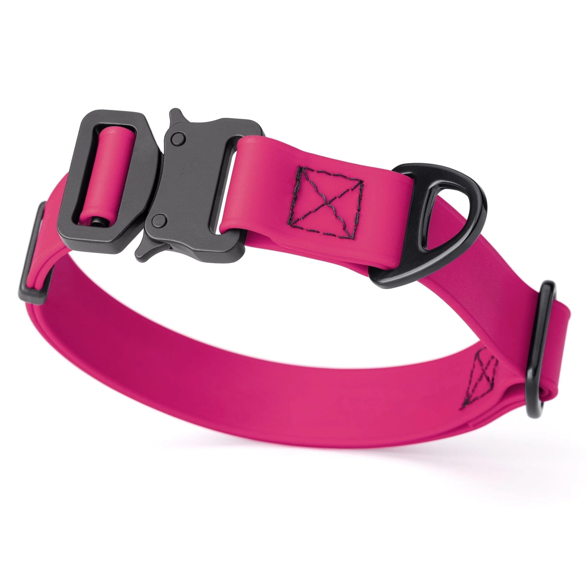 Dogline BioThane Dog Collar with Stab-Lock Quick Release Buckle - Image 42
