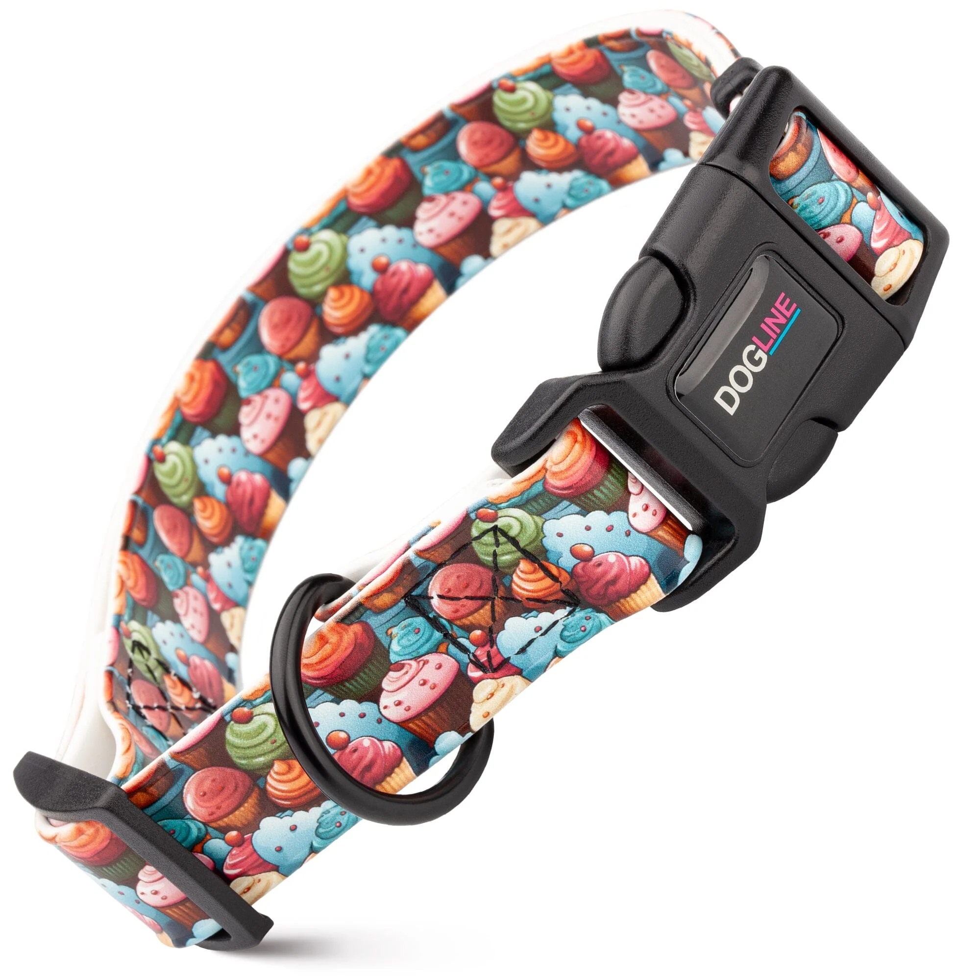 Dogline Biothane Full Color Design Printed Dog Collar with Quick Release Buckle - Image 14