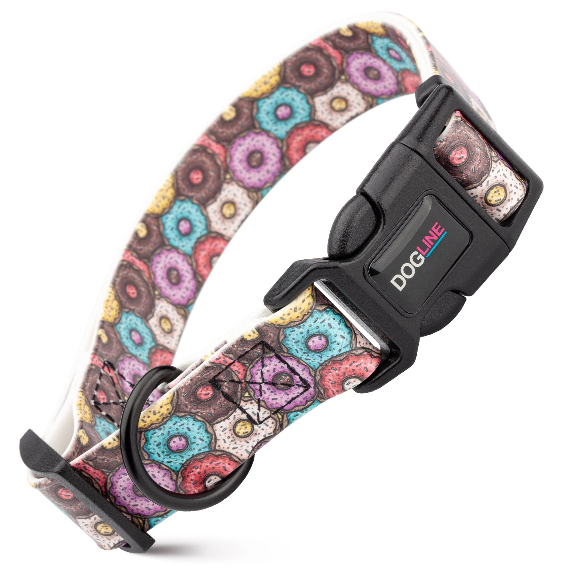 Dogline Biothane Full Color Design Printed Dog Collar with Quick Release Buckle - Image 15