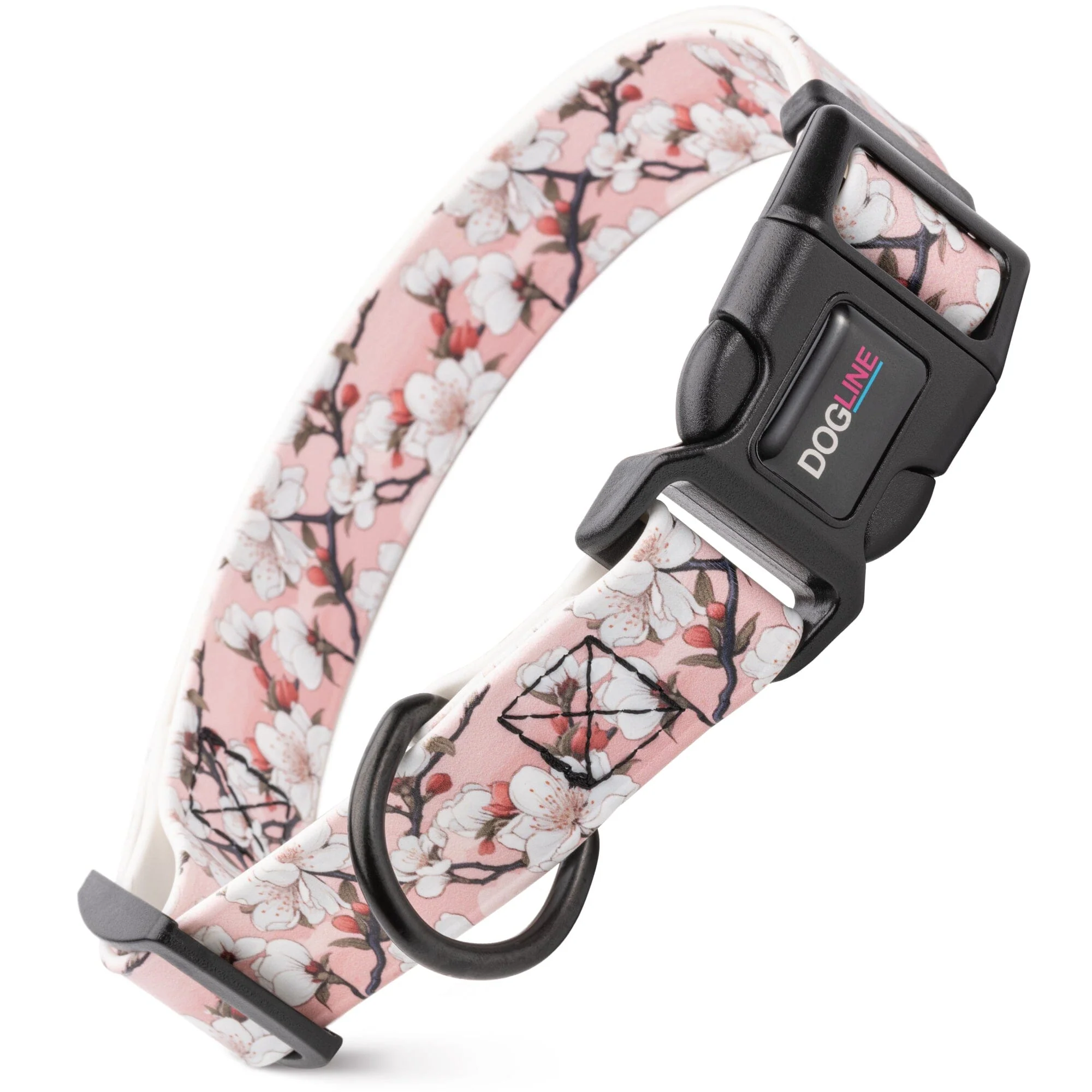 Dogline Biothane Full Color Design Printed Dog Collar with Quick Release Buckle - Image 55