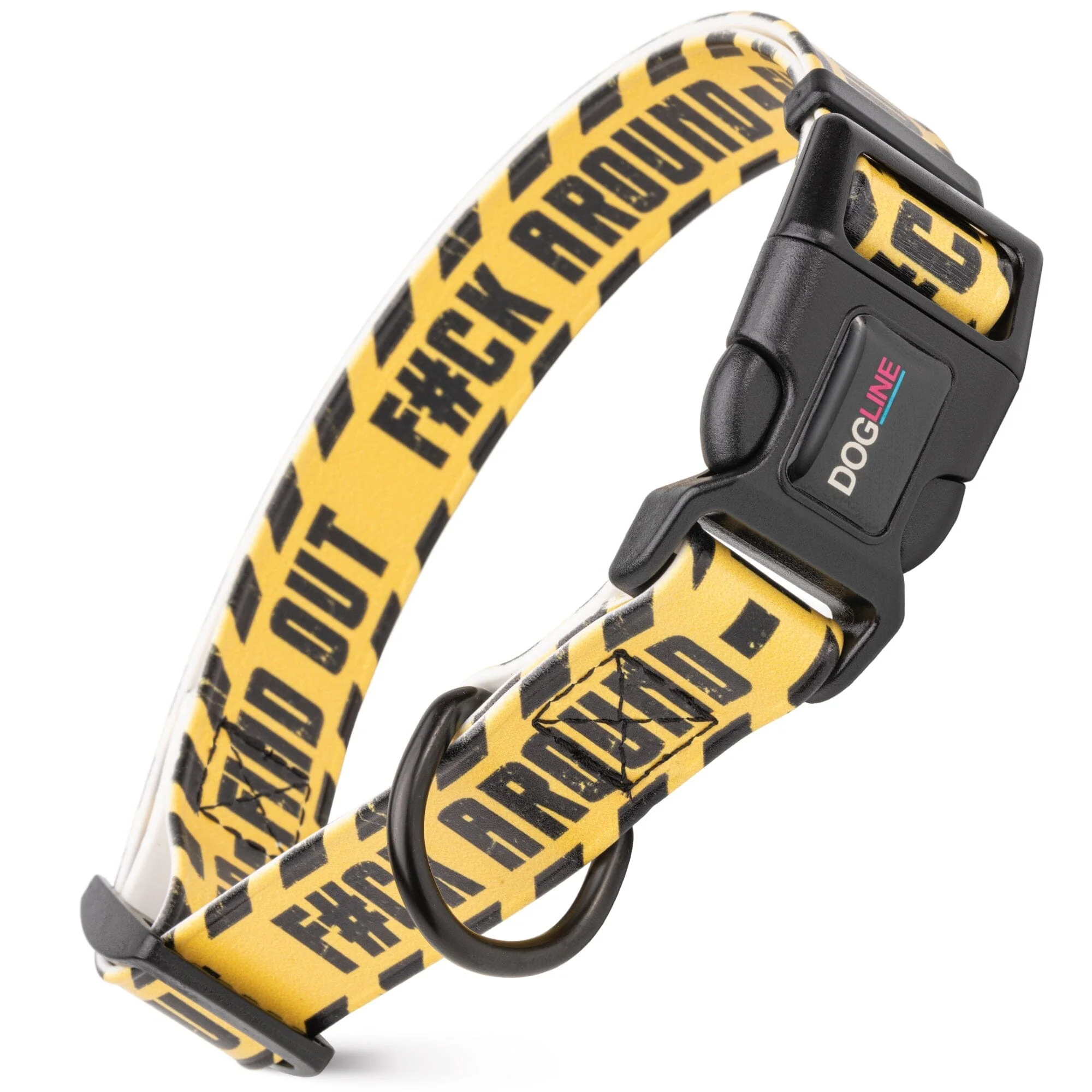 Dogline Biothane Full Color Design Printed Dog Collar with Quick Release Buckle - Image 62