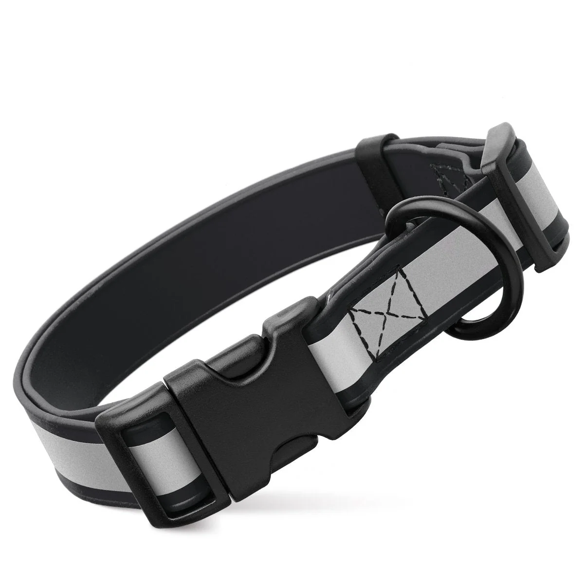 Dogline Biothane Reflective Dog Collar with Quick Release Buckle - Image 11