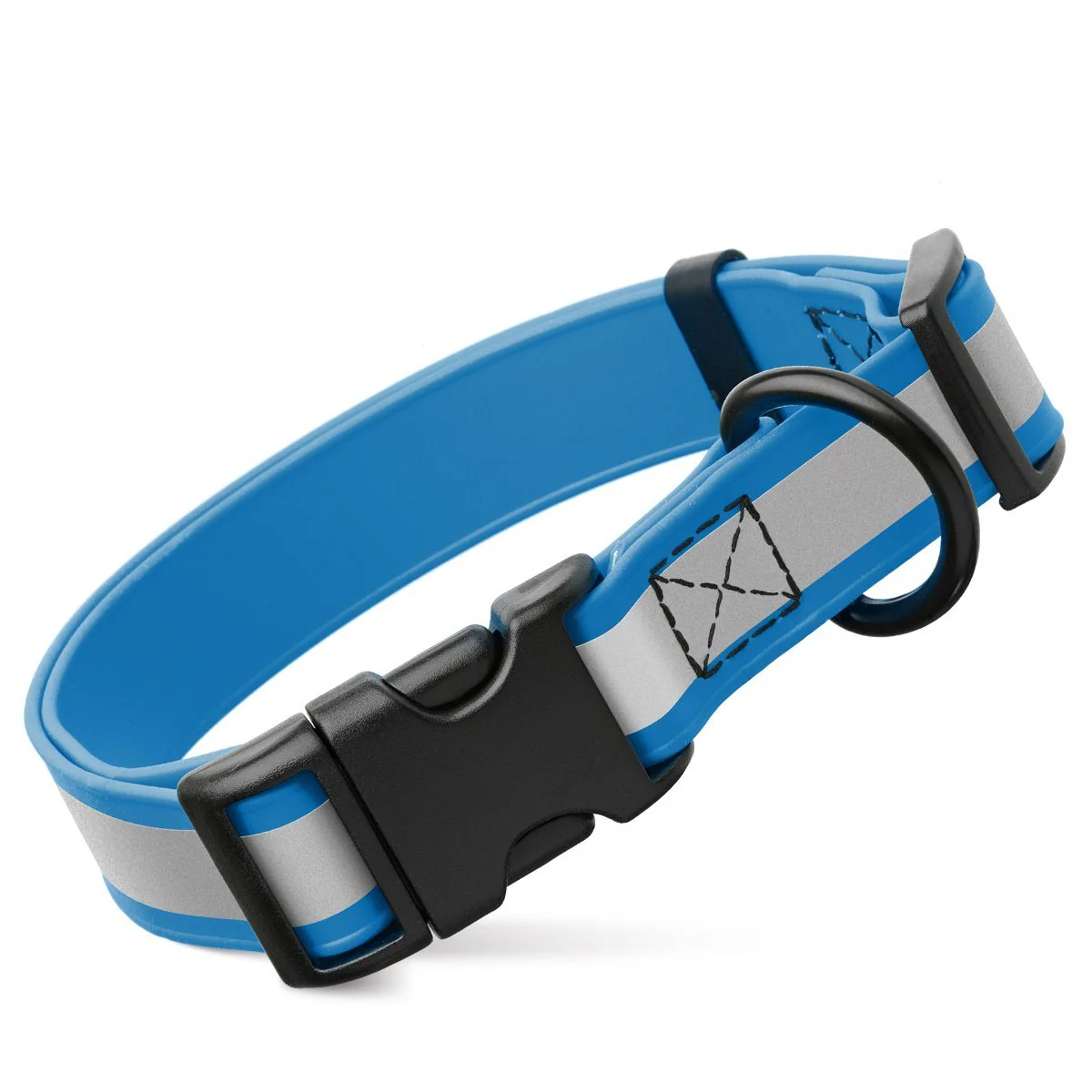 Dogline Biothane Reflective Dog Collar with Quick Release Buckle - Image 12