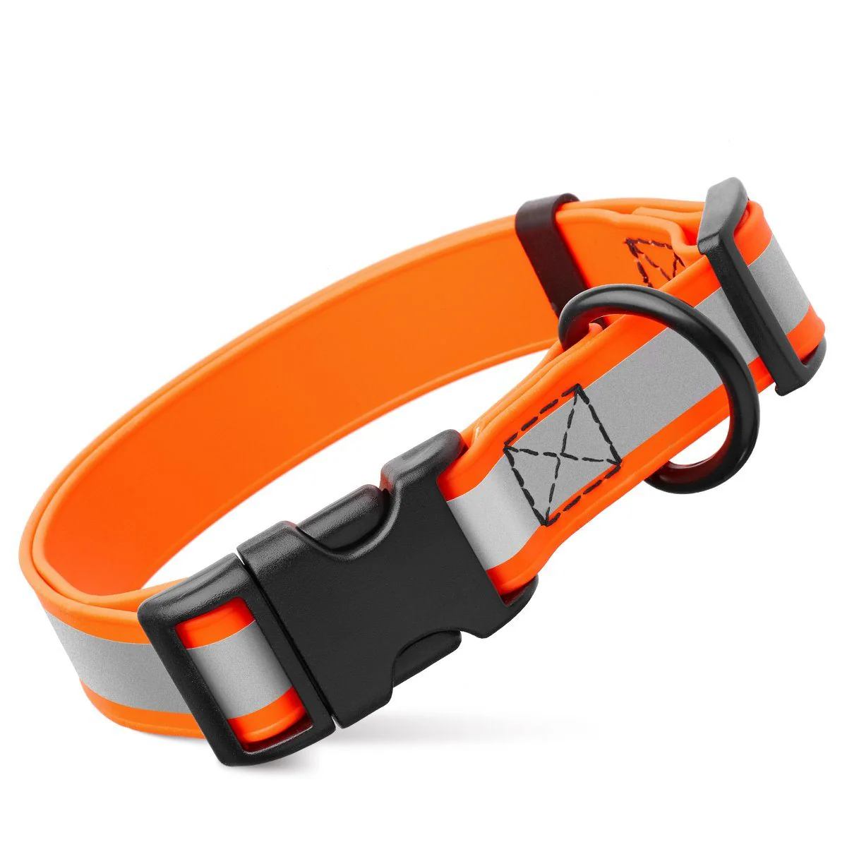 Dogline Biothane Reflective Dog Collar with Quick Release Buckle - Image 13