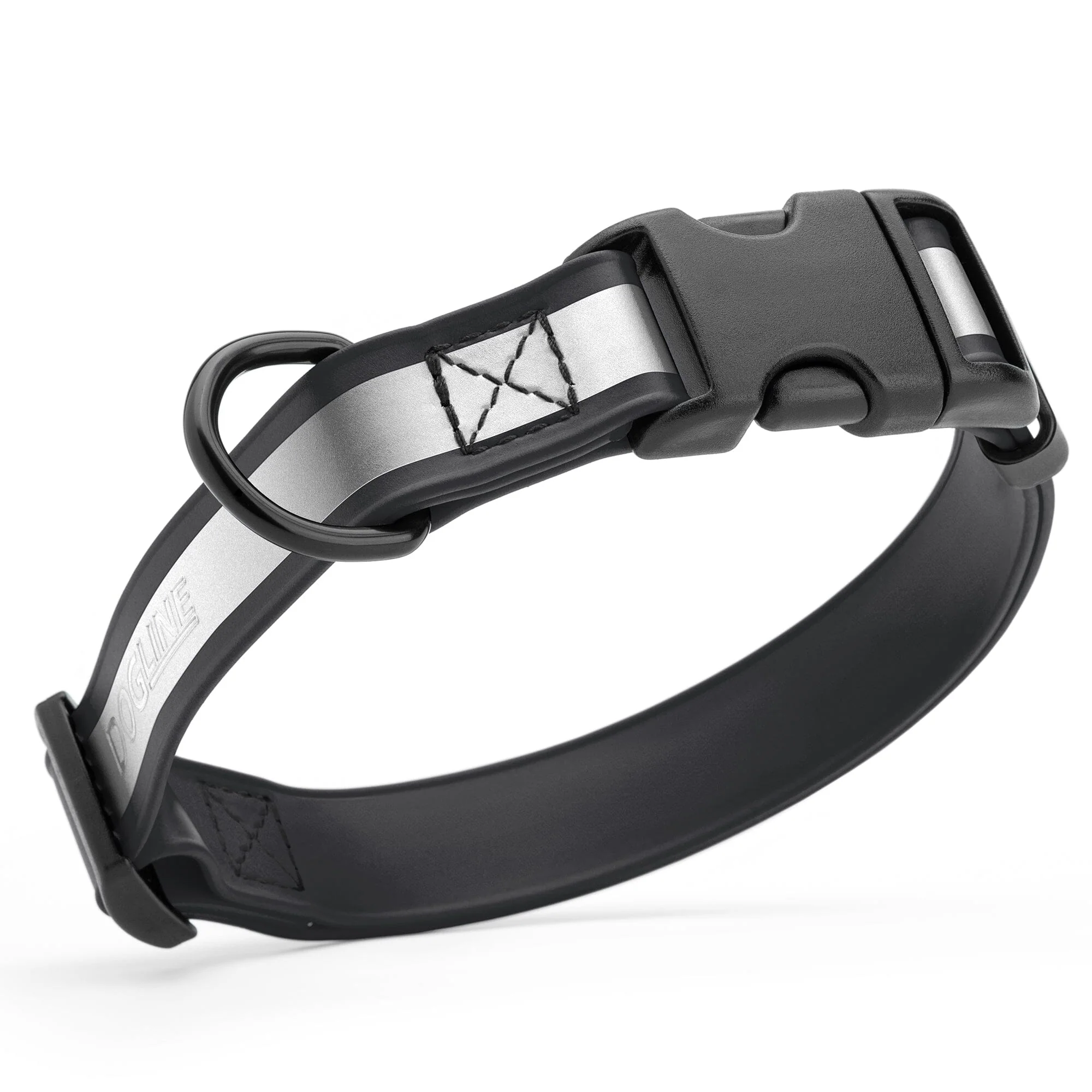 Dogline Biothane Reflective Dog Collar with Quick Release Buckle - Image 15