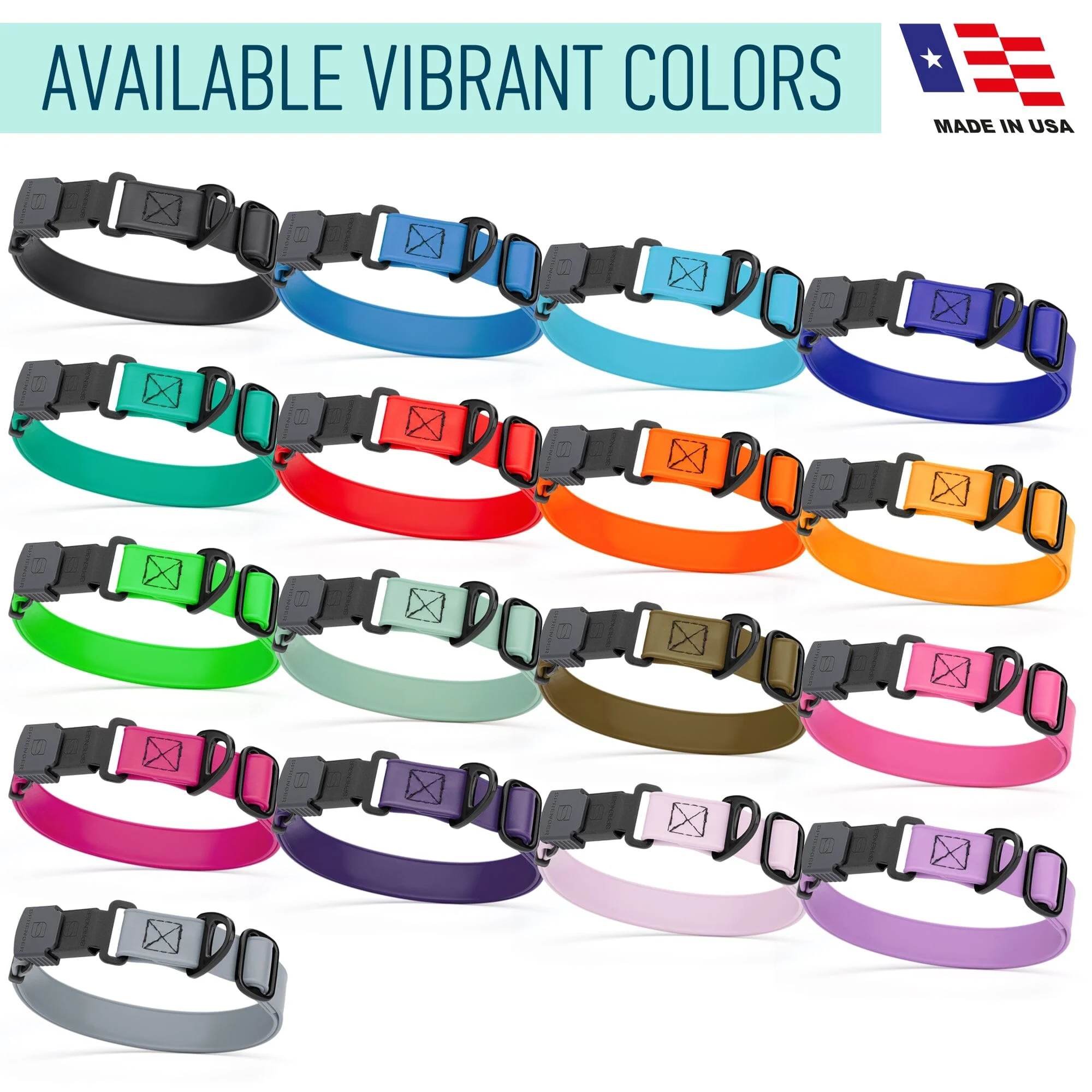 Dogline Biothane Waterproof Dog Collar with Herm Sprenger Stainless Steel Quick Release Buckle - Image 5