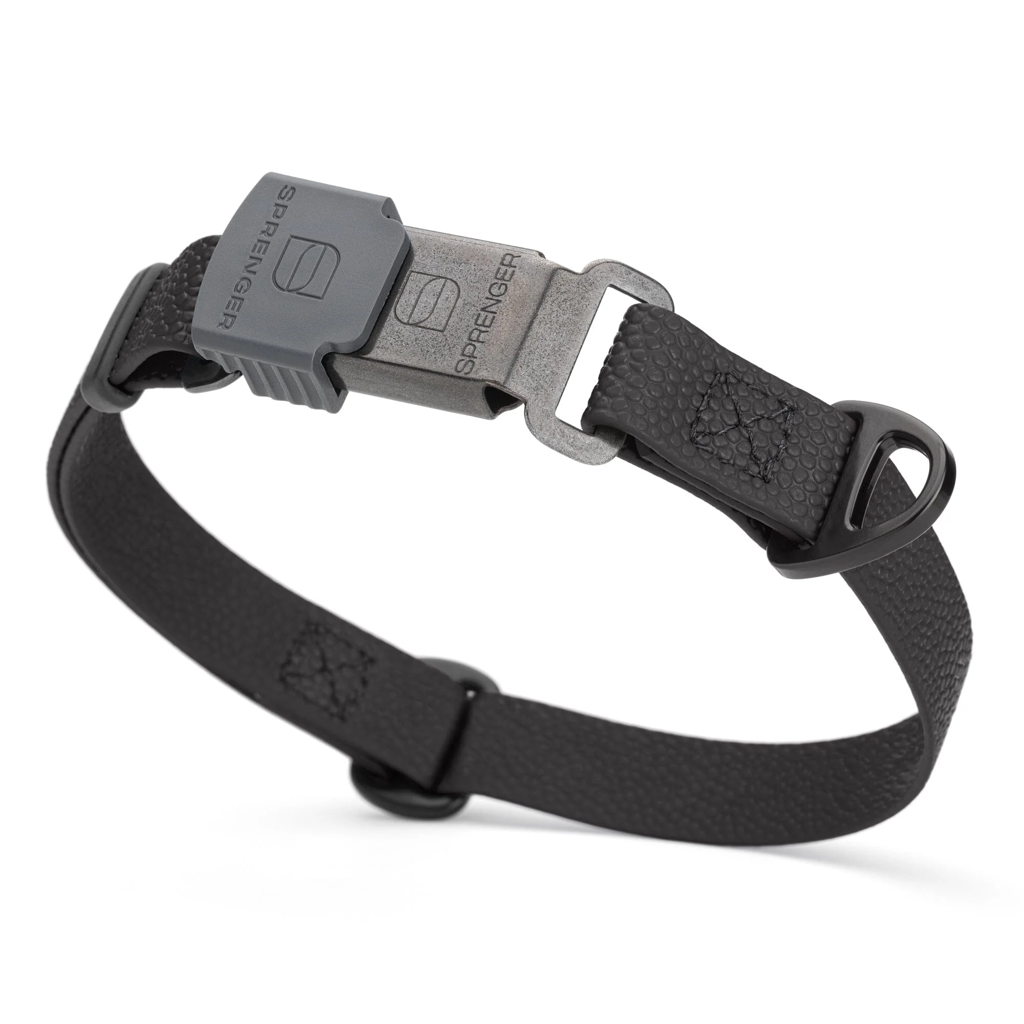 Dogline Pebble Emboss Biothane Dog Collar with Herm Sprenger Stainless Steel ClicLock Buckle - Image 11