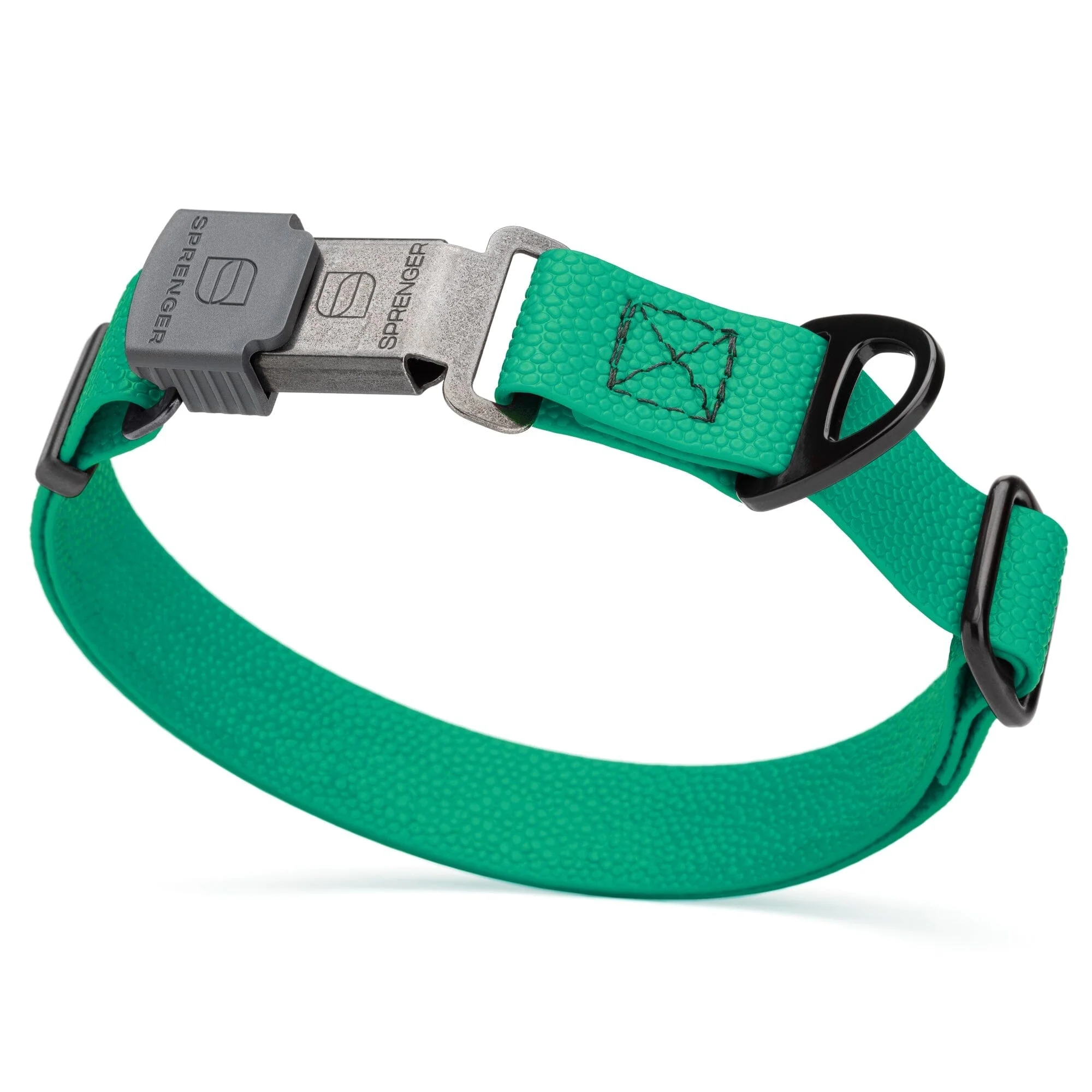 Dogline Pebble Emboss Biothane Dog Collar with Herm Sprenger Stainless Steel ClicLock Buckle - Image 21