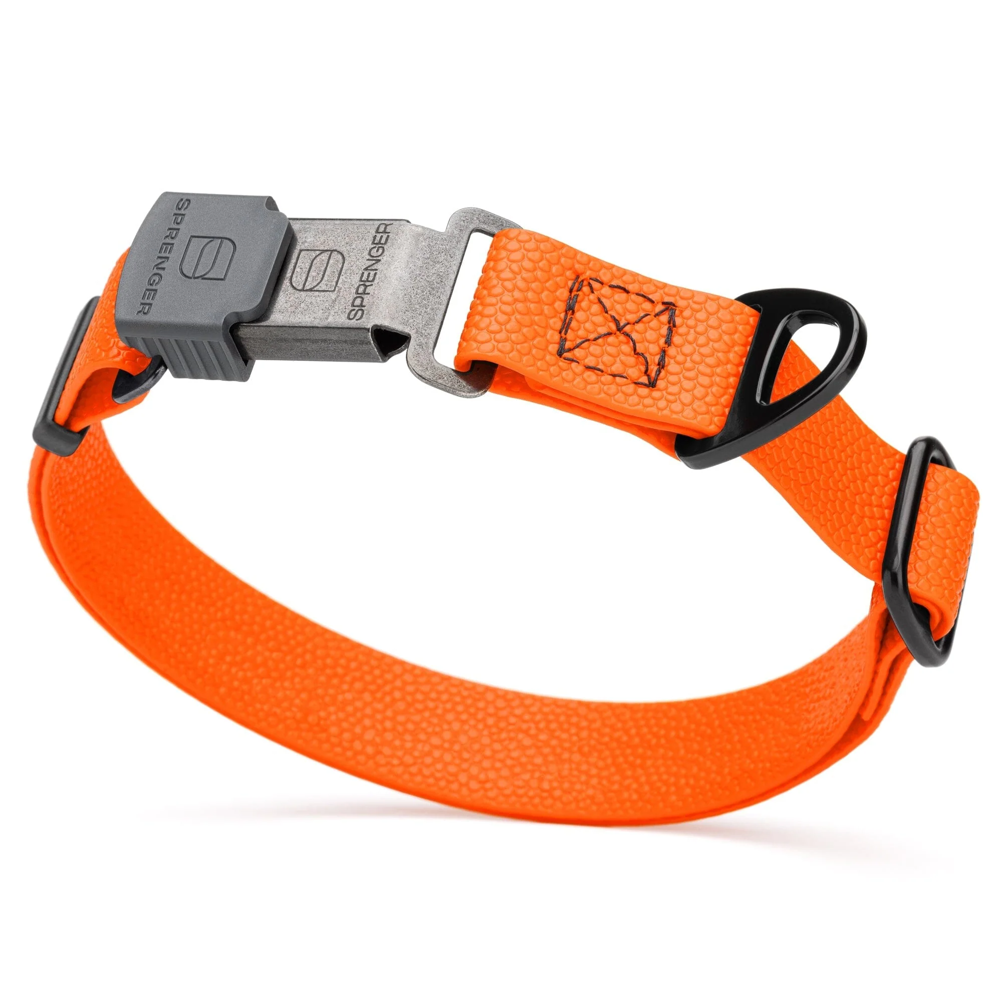 Dogline Pebble Emboss Biothane Dog Collar with Herm Sprenger Stainless Steel ClicLock Buckle - Image 23