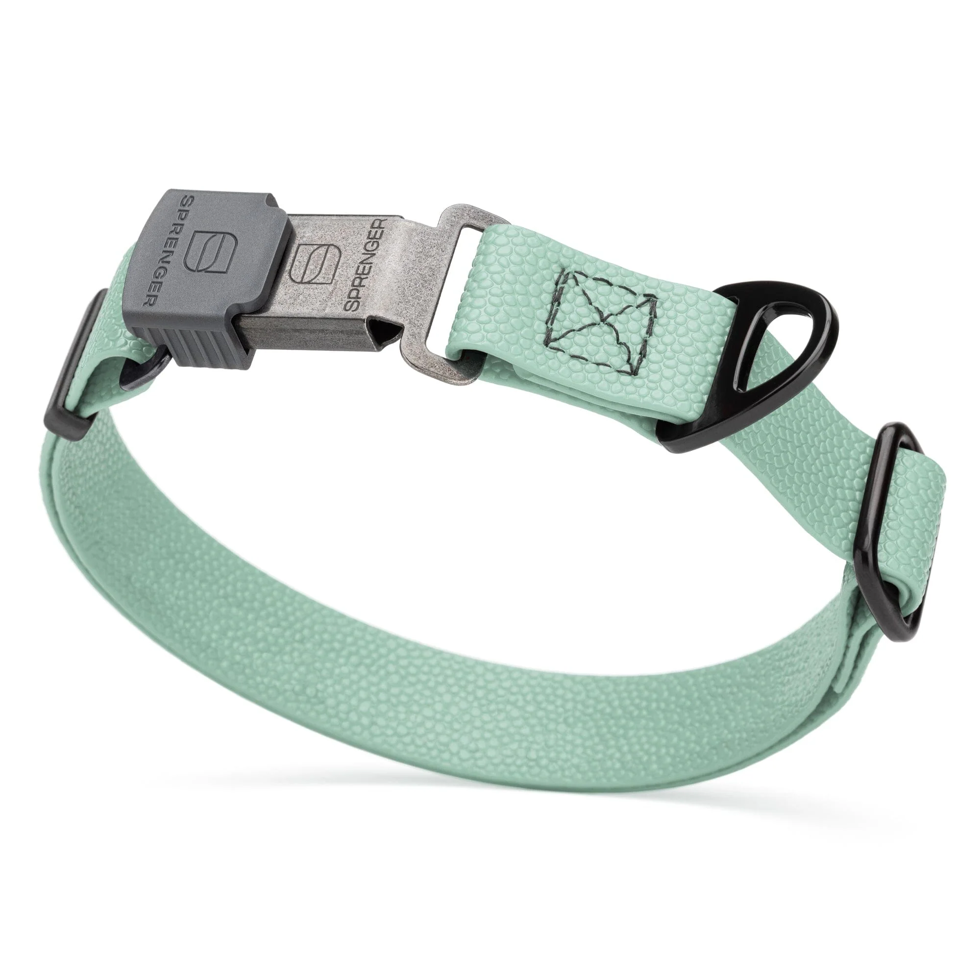 Dogline Pebble Emboss Biothane Dog Collar with Herm Sprenger Stainless Steel ClicLock Buckle - Image 24