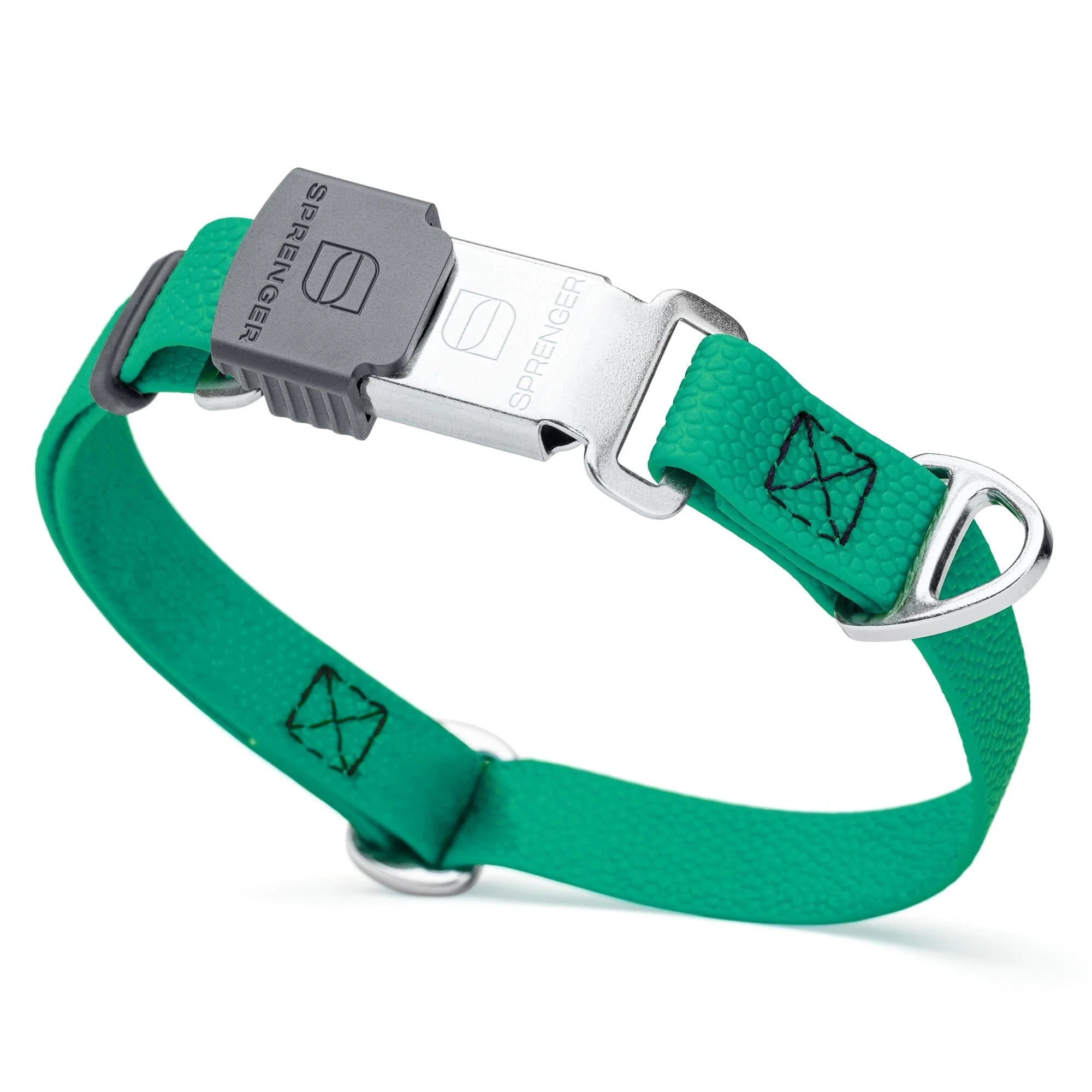 Dogline Pebble Emboss Biothane Dog Collar with Herm Sprenger Stainless Steel ClicLock Buckle - Image 29