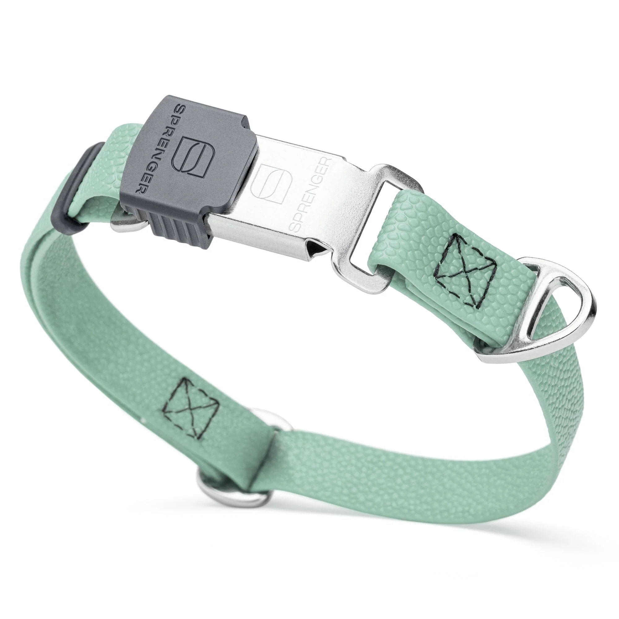 Dogline Pebble Emboss Biothane Dog Collar with Herm Sprenger Stainless Steel ClicLock Buckle - Image 32