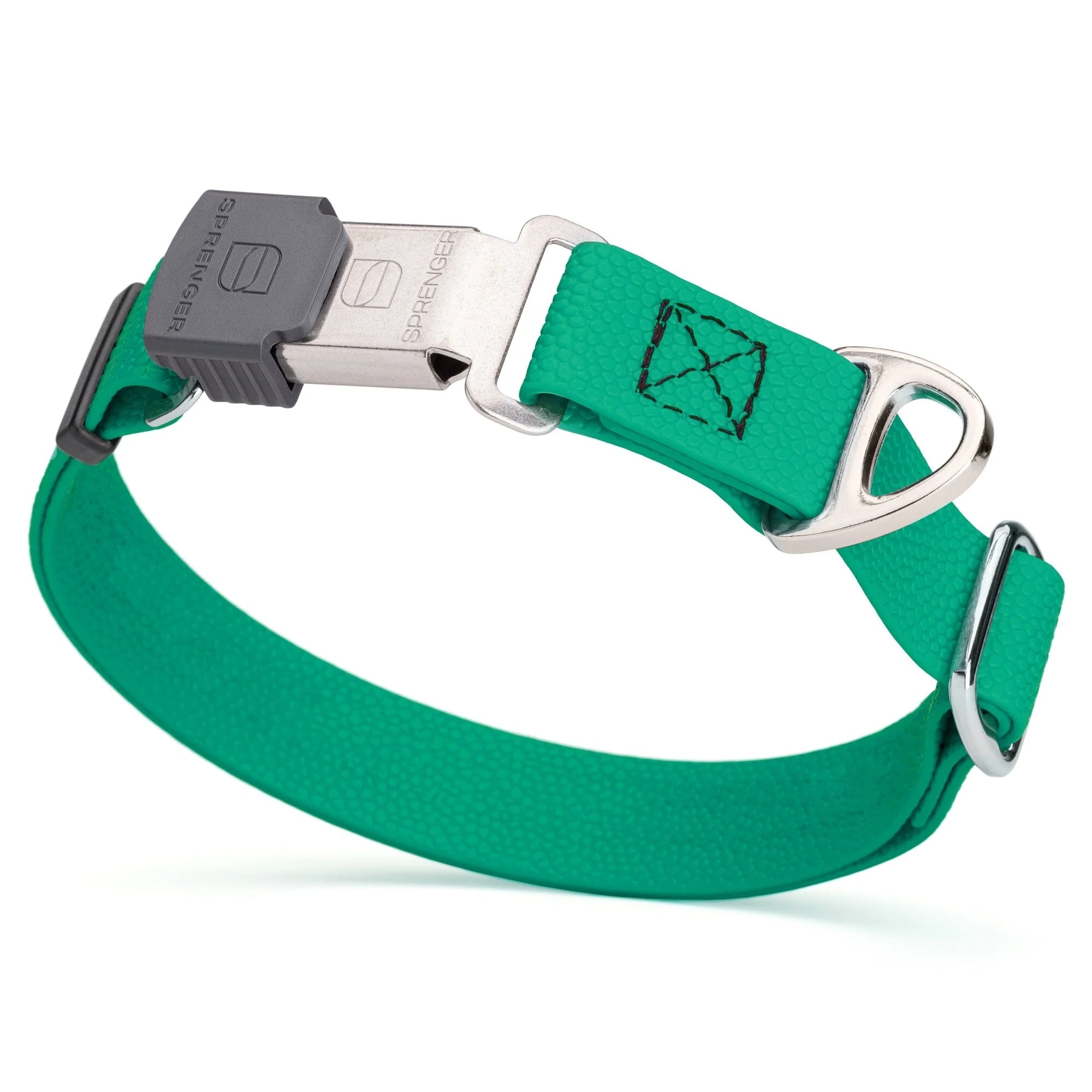 Dogline Pebble Emboss Biothane Dog Collar with Herm Sprenger Stainless Steel ClicLock Buckle - Image 37