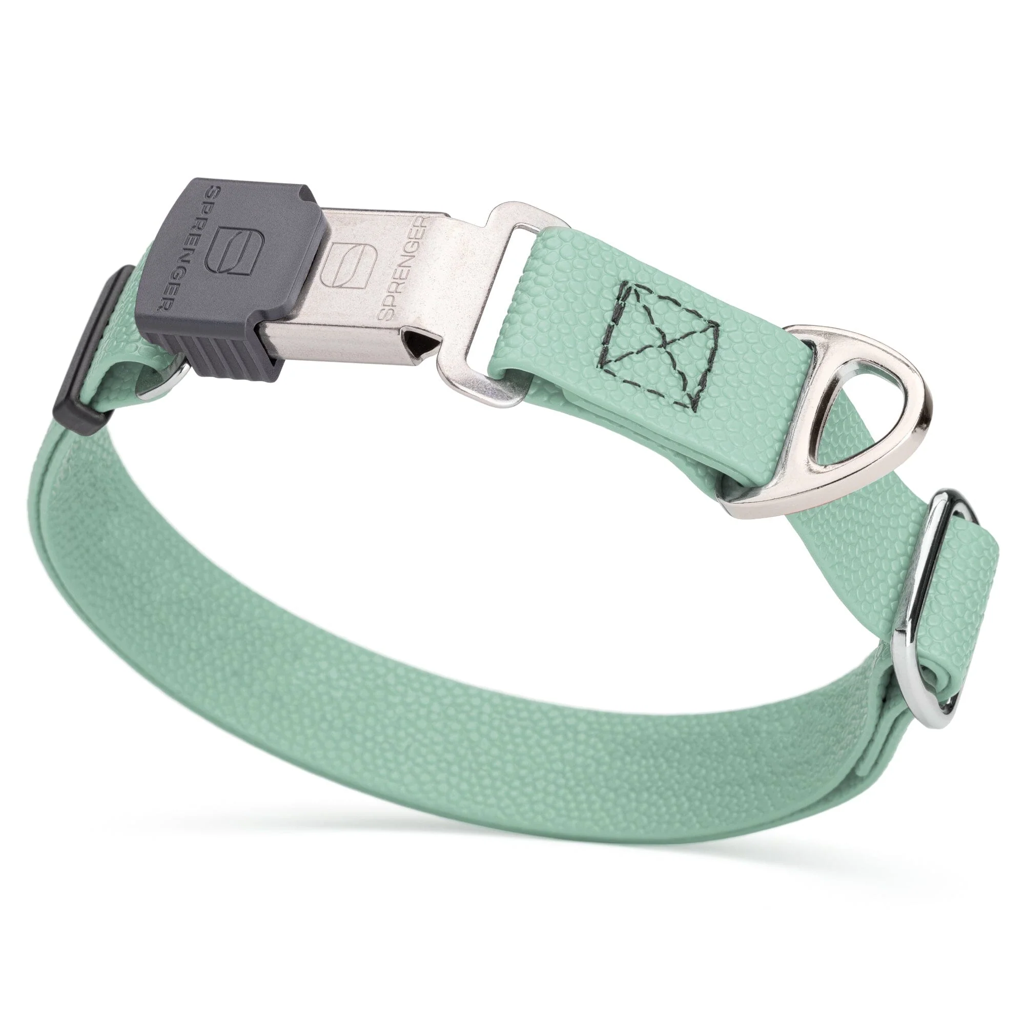 Dogline Pebble Emboss Biothane Dog Collar with Herm Sprenger Stainless Steel ClicLock Buckle - Image 40