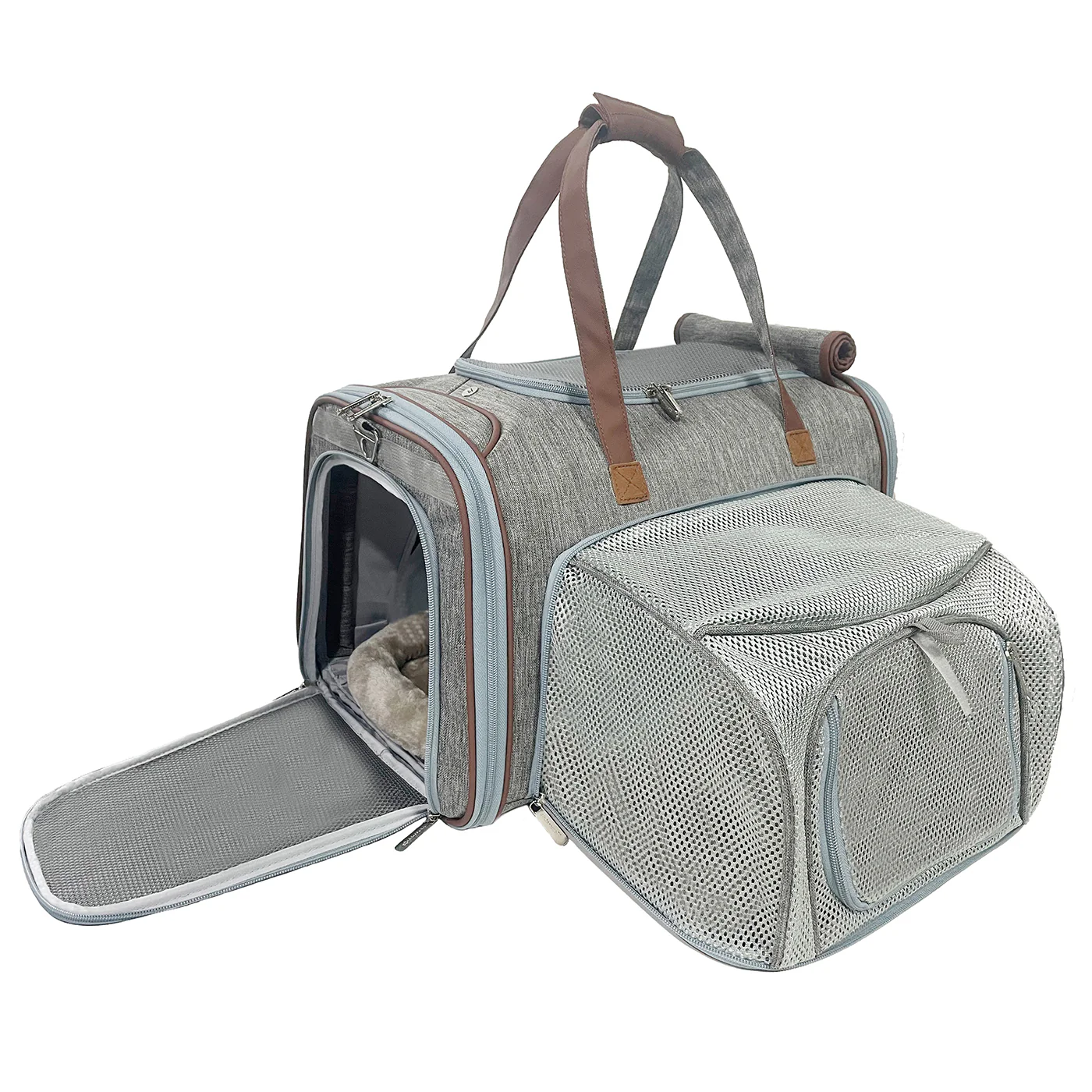 Mr. Peanut's Gold Series Standard Size Airline Compliant Expandable Pet Carrier V3.0 - Image 3