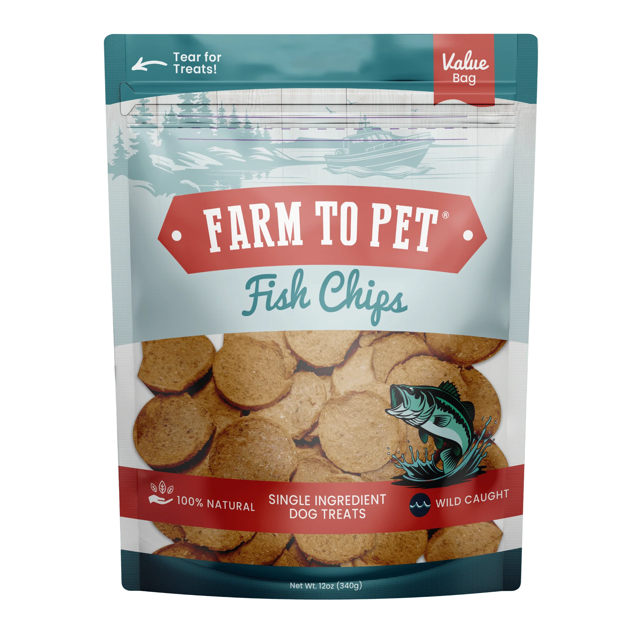 Fish Chips for Dogs | Wild-Caught Fish Dog Treats - Image 6
