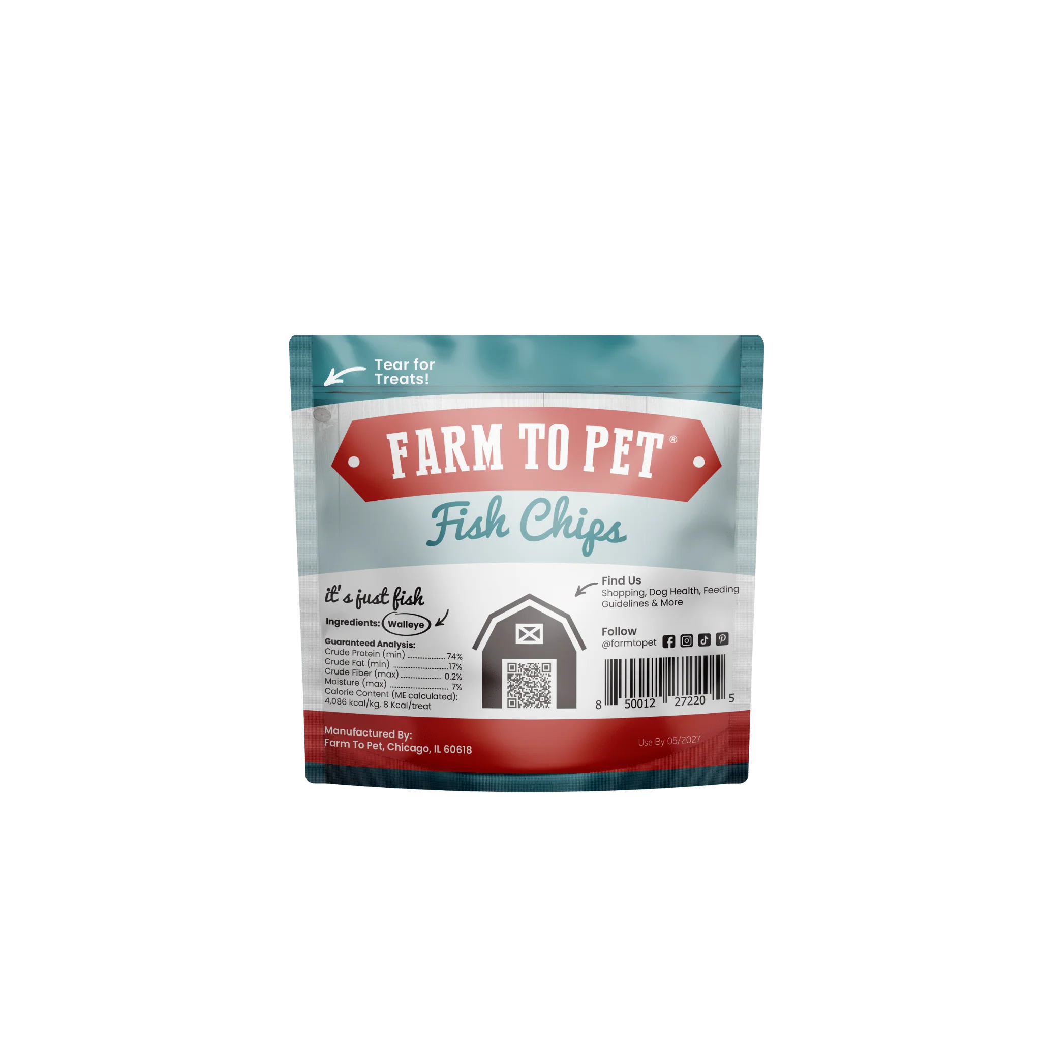 Fish Chips Snack Pack Bundles | Dog Treats for Training & Travel - Image 2