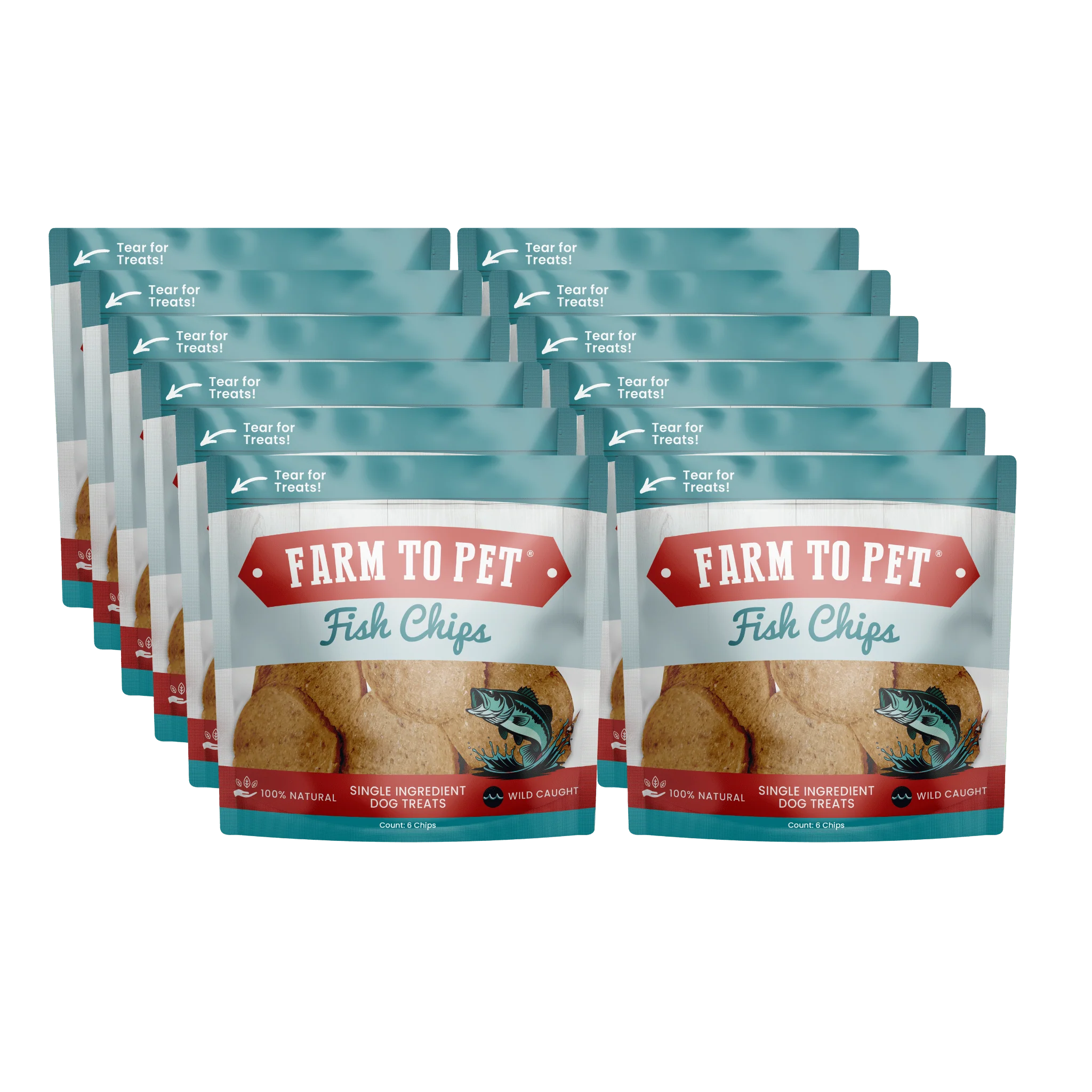 Fish Chips Snack Pack Bundles | Dog Treats for Training & Travel - Image 8