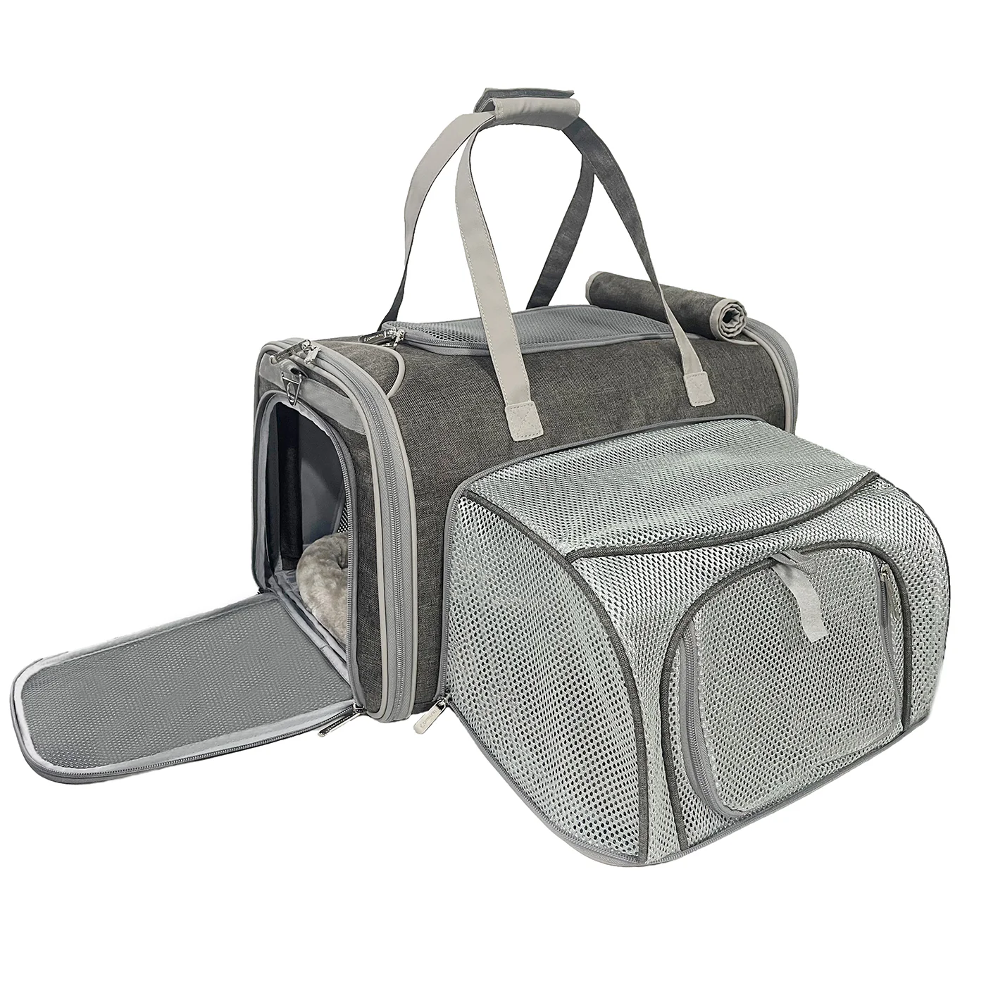 Mr. Peanut's Gold Series Big Apple XL Expandable Pet Carrier V3.0 - Image 23