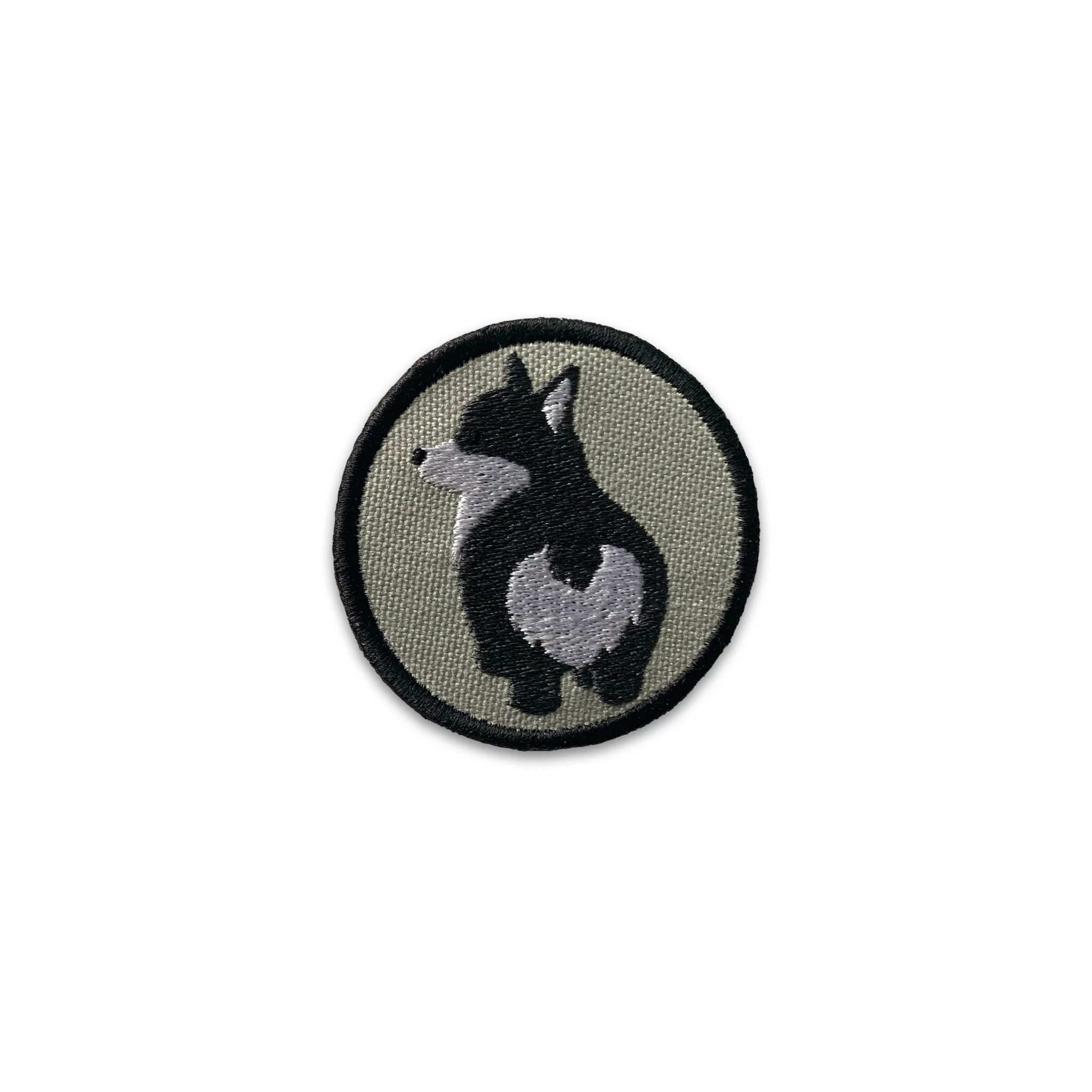 Gray Corgi Bum Patch - Image 4