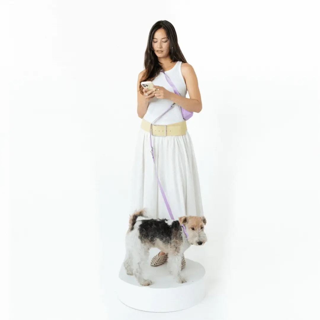 Hands-Free Dog Walking Bag with 3.25ft Leash - Image 14